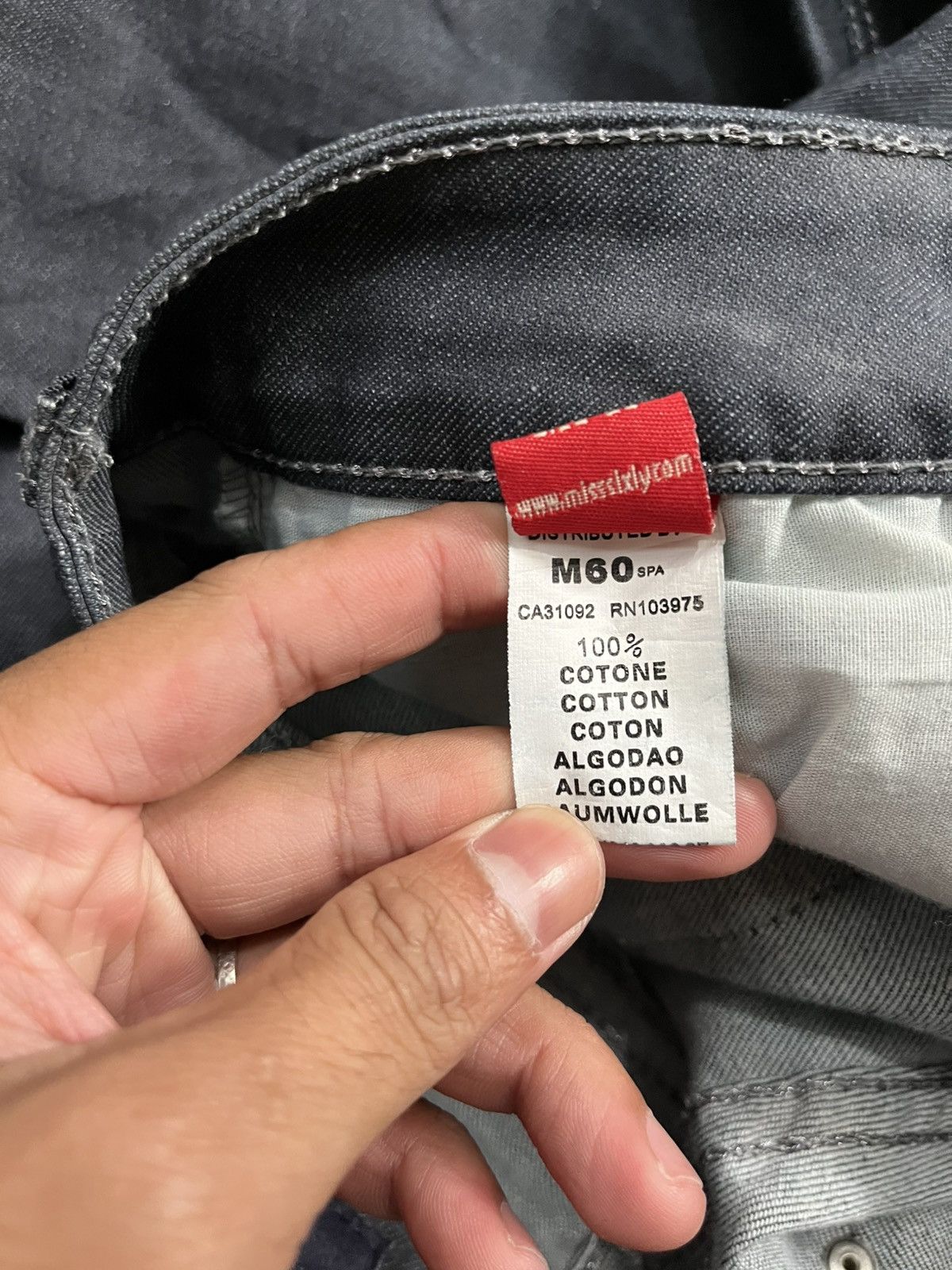 Miss Sixty Miss sixy waxed jeans Size 28" / US 6 / IT 42 - 4 Thumbnail