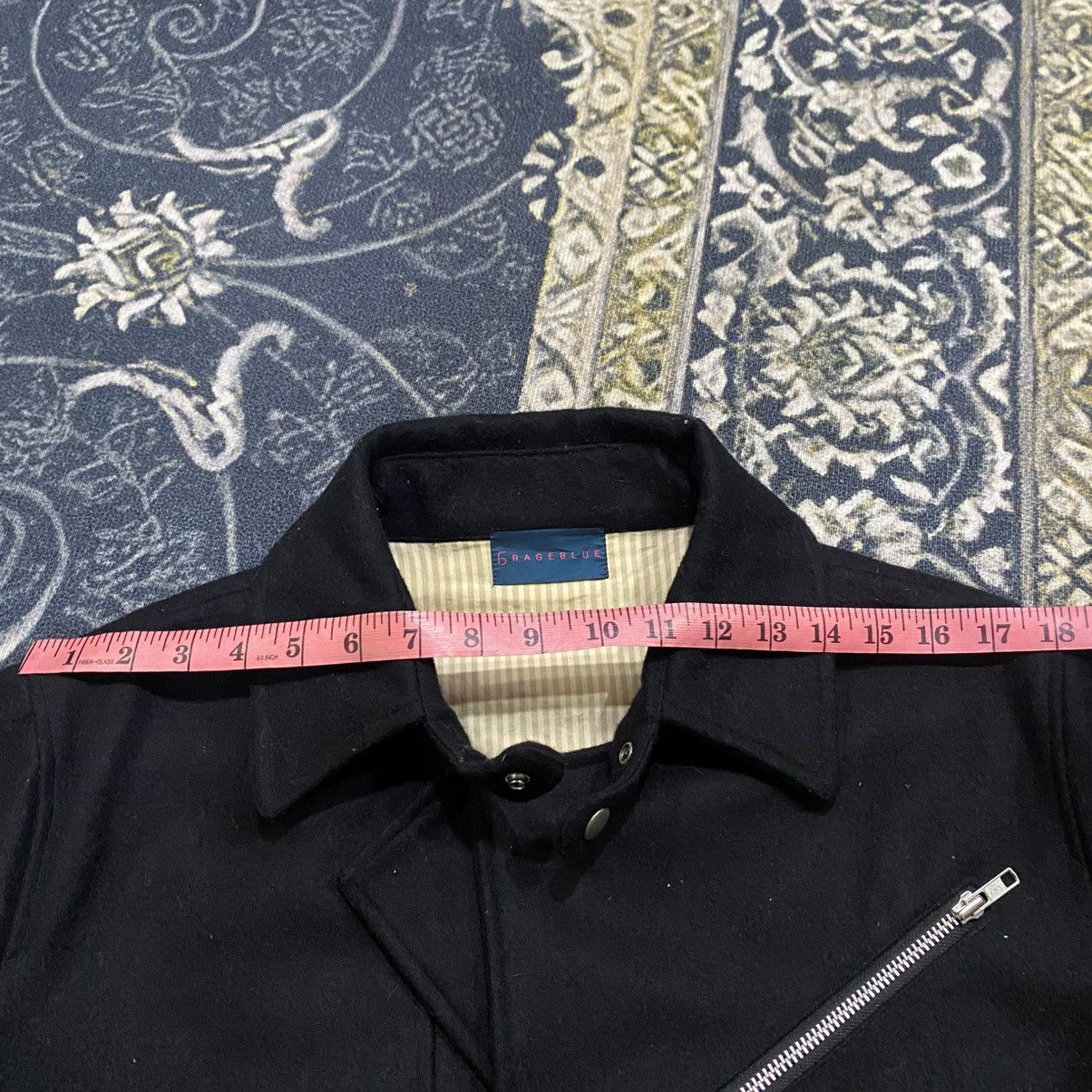 RAGEBLUE Rageblue by Porter Co. Rider Jacket | Asymmetrical Zip Size US M / EU 48-50 / 2 - 17 Thumbnail