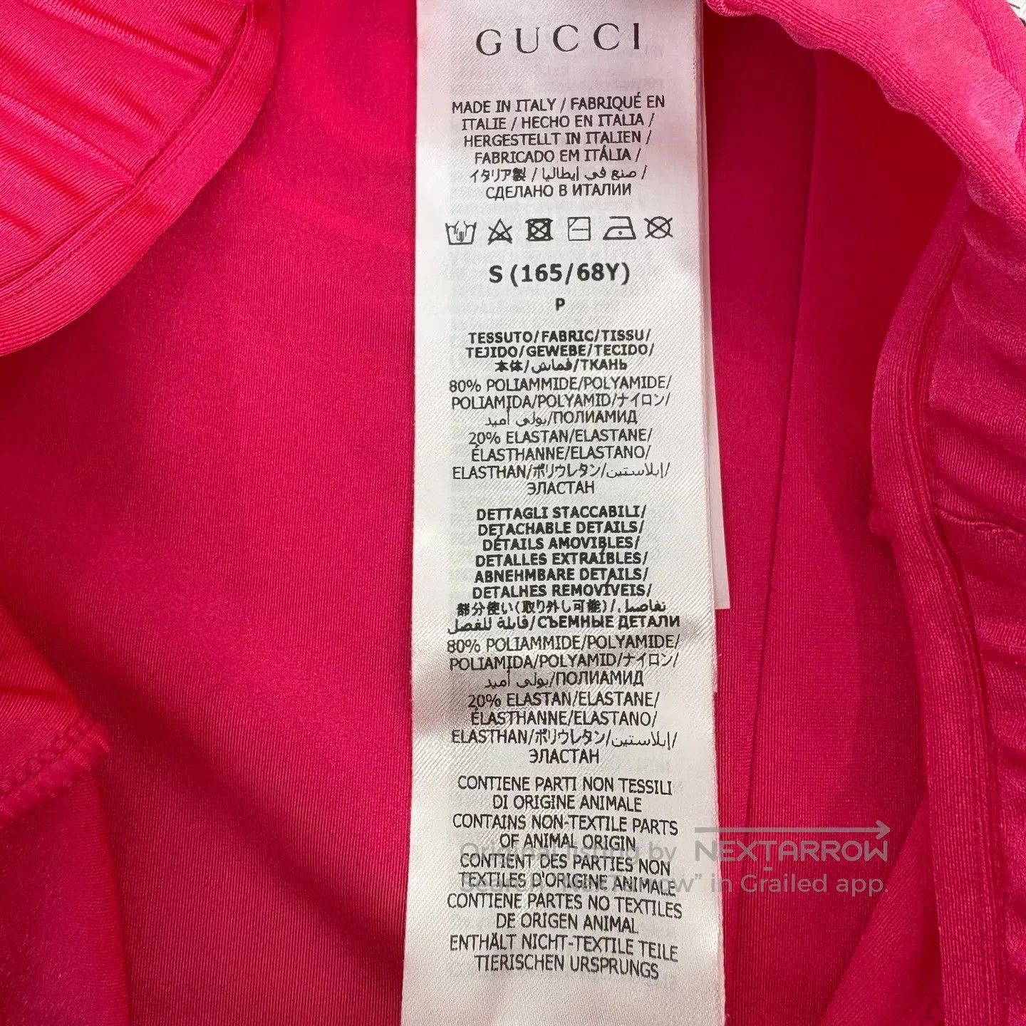 Gucci Guicci sizes Pink-red double-G elastic shorts Size 23" - 4 Thumbnail