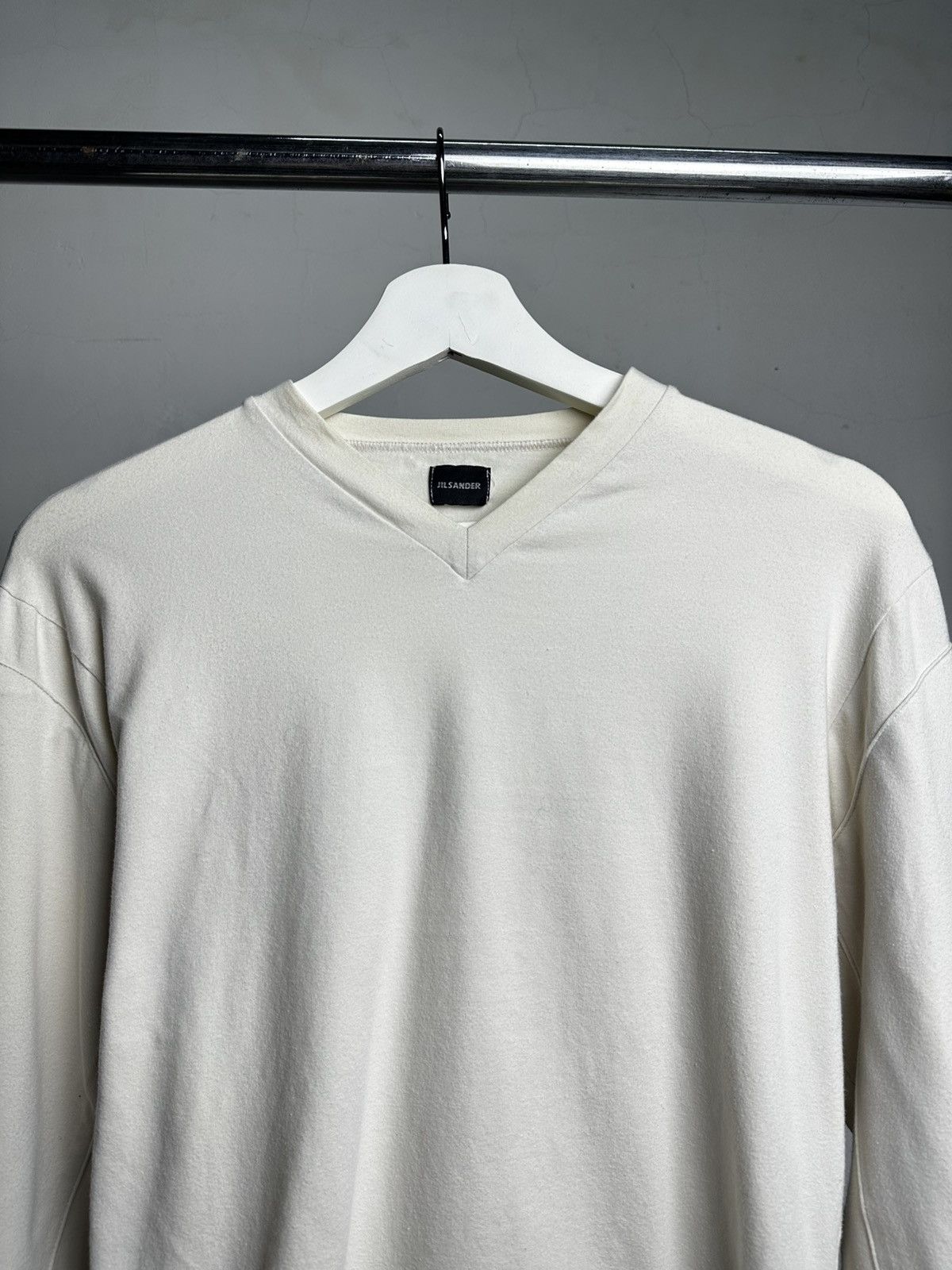 Jil Sander Jil Sander Raf Simons Era Double Layered Sleeve Tshirt Size US S / EU 44-46 / 1 - 2 Thumbnail