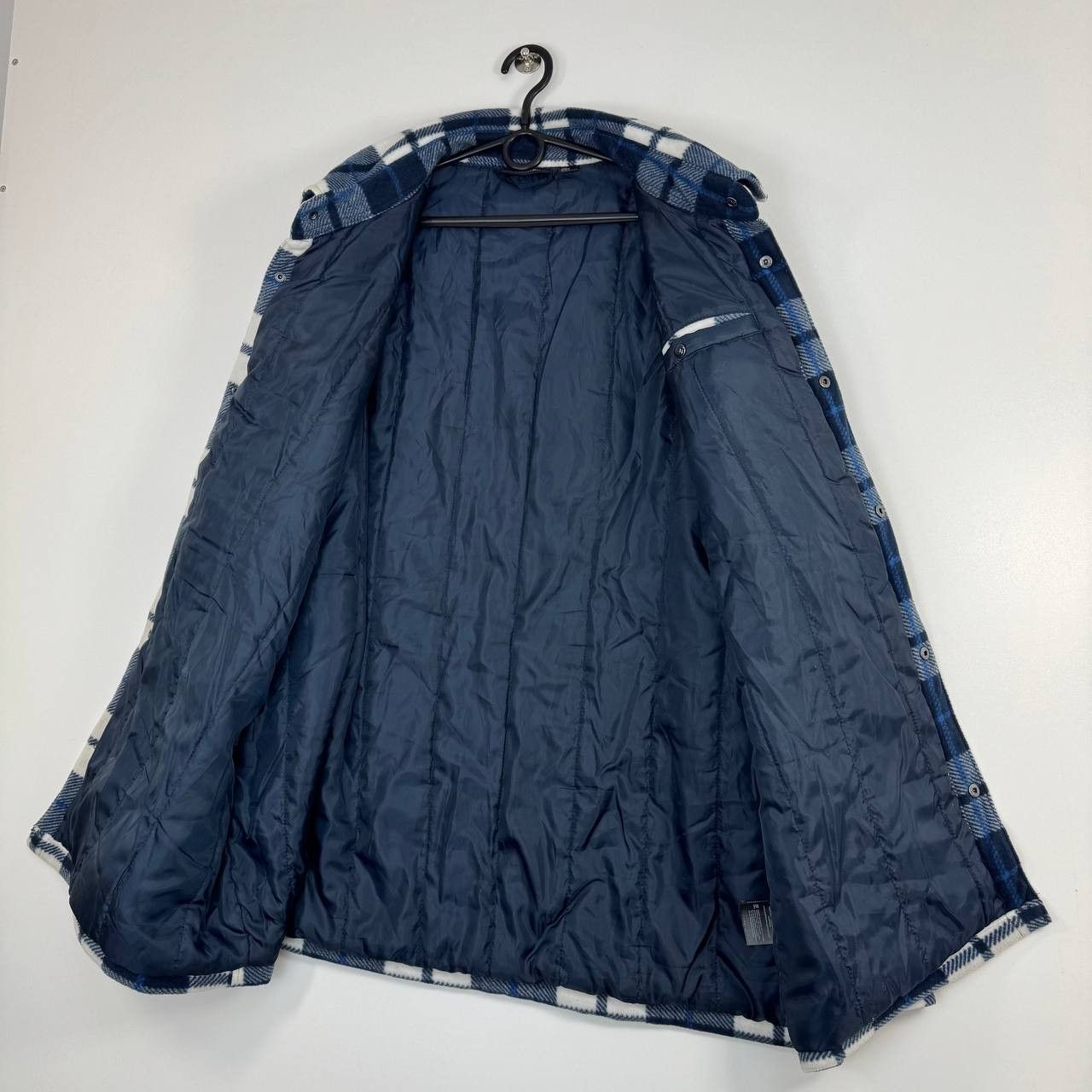 Other Parkside Plaid Fleece Jacket Blue White Check Size XL Size US XL / EU 56 / 4 - 3 Thumbnail