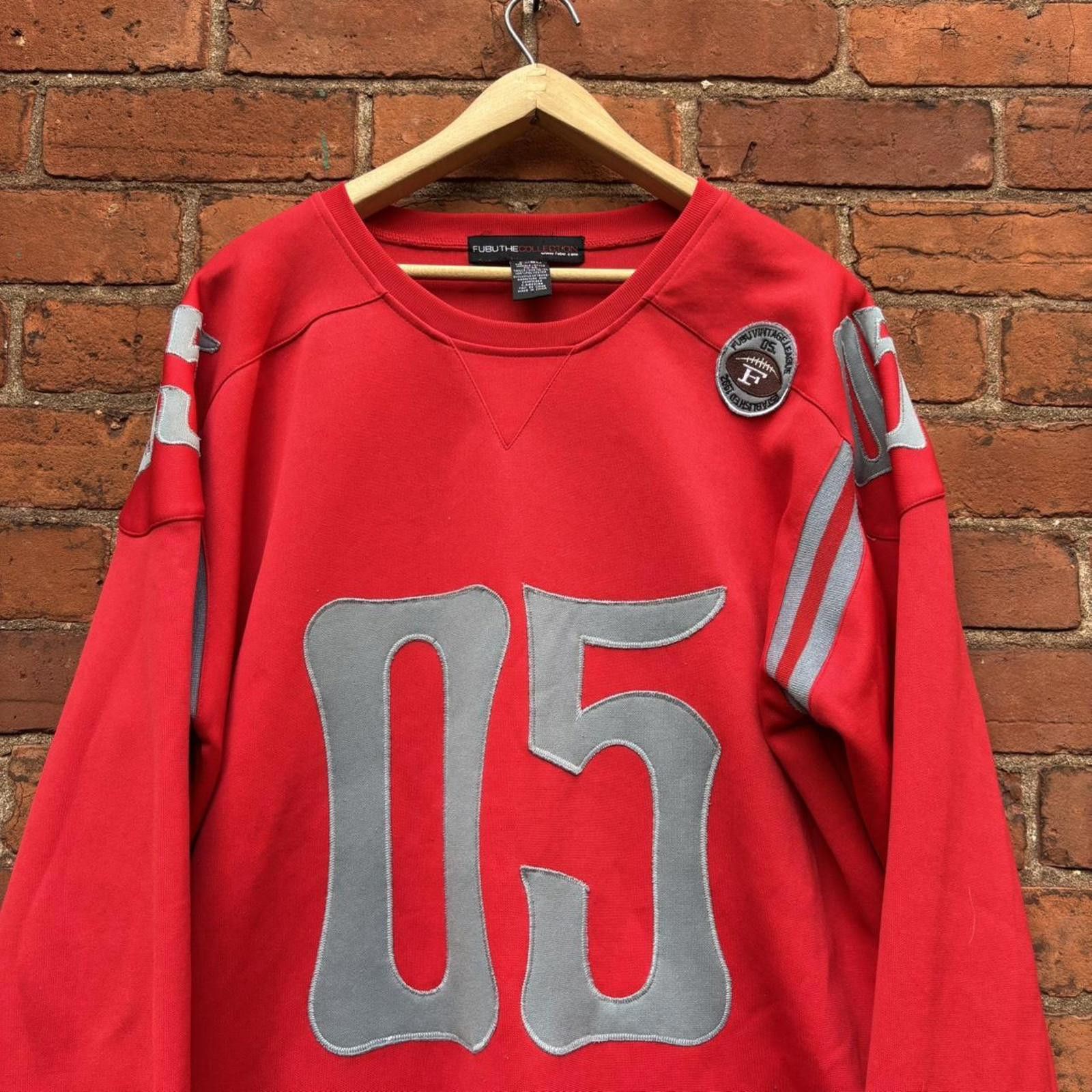 Fubu Vintage fubu official collection long sleeve jersey 00s XL Size US XL / EU 56 / 4 - 2 Thumbnail