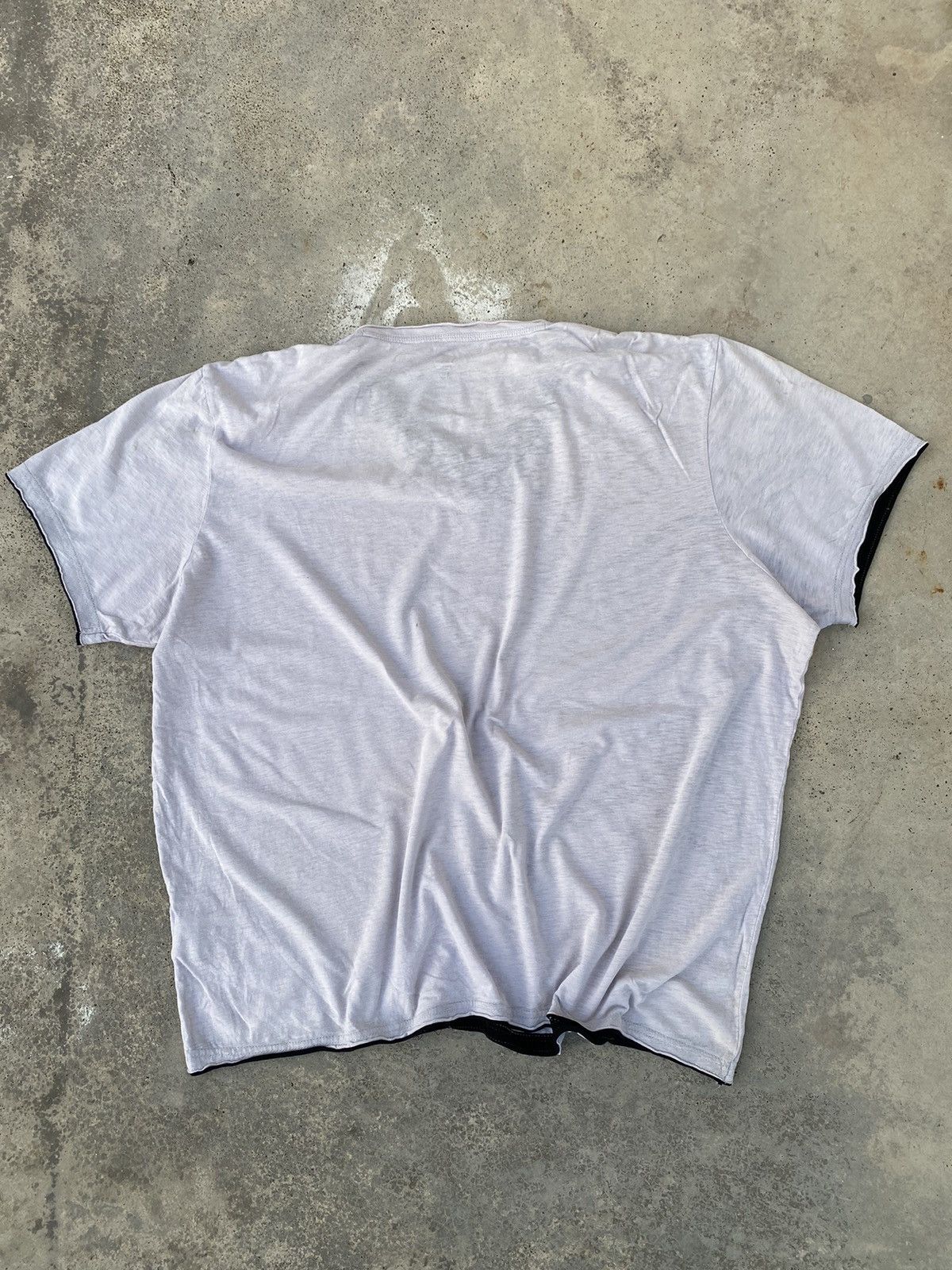 If Six Was Nine 2000s Boxy Grunge Cyber Y2K Style T-Shirt Size US XXL / EU 58 / 5 - 4 Thumbnail