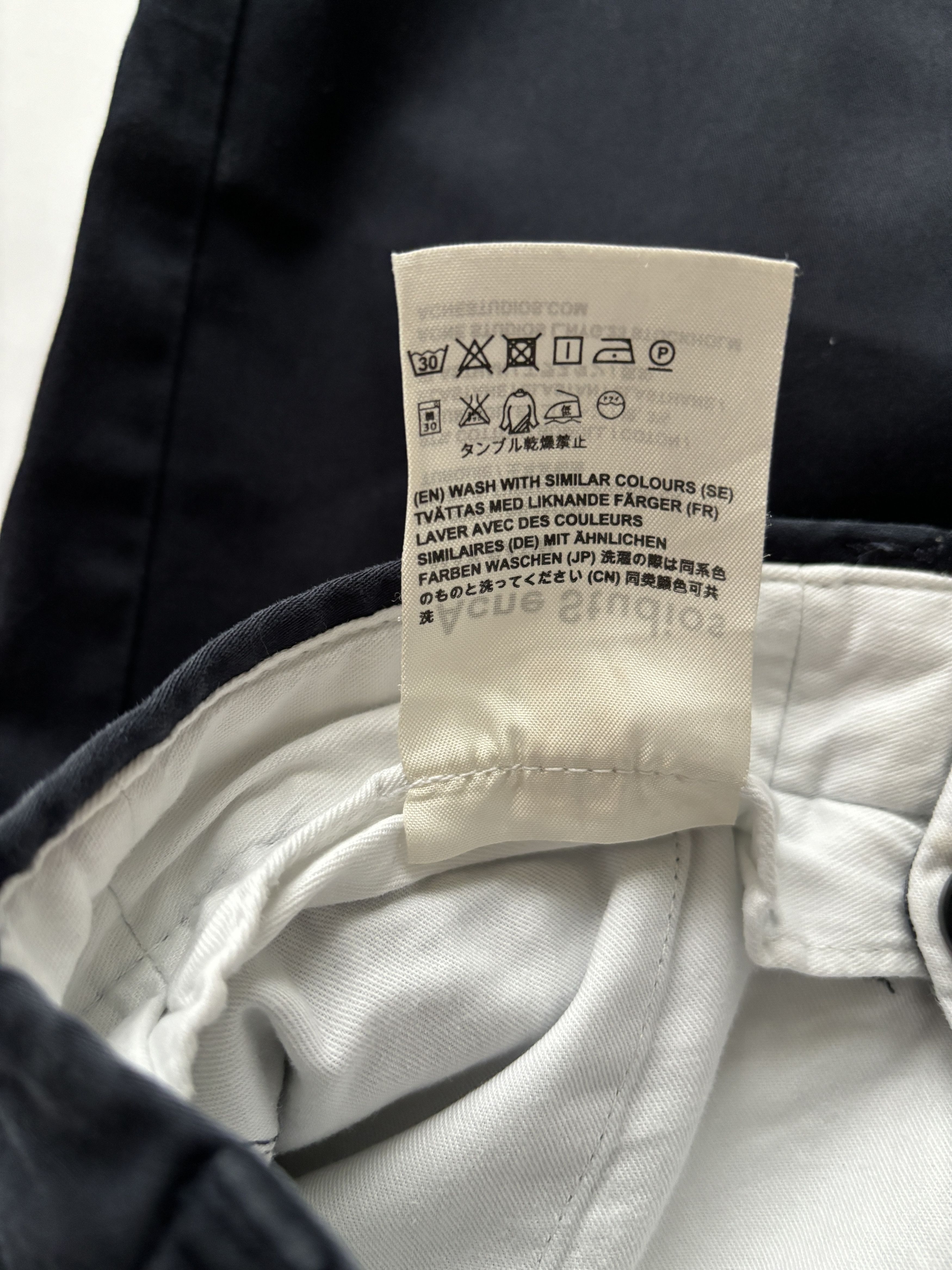 Acne Studios ⚡️QUICK SALE⚡️Acne Studios Navy Pants Trousers Size US 30 / EU 46 - 5 Thumbnail