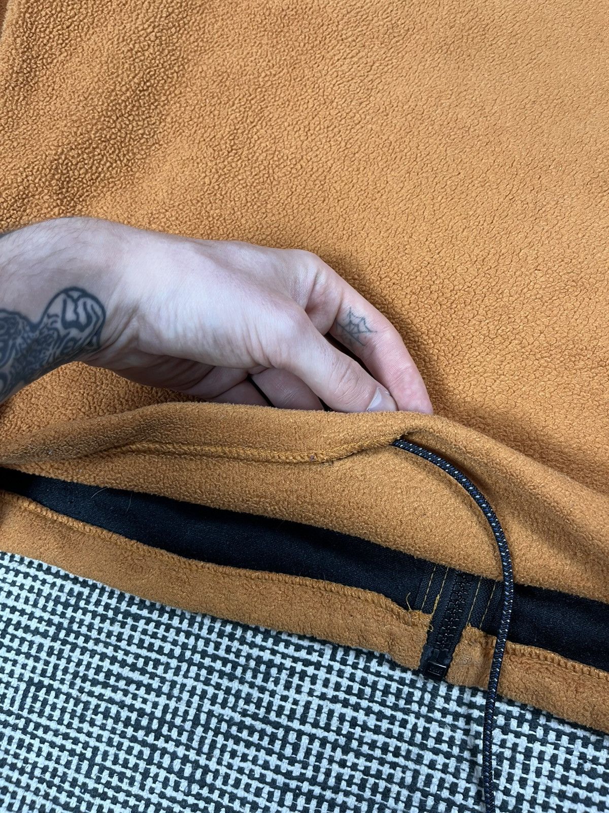 The North Face 90s vintage tnf orange zip up fleece polar the north face Size US M / EU 48-50 / 2 - 9 Thumbnail