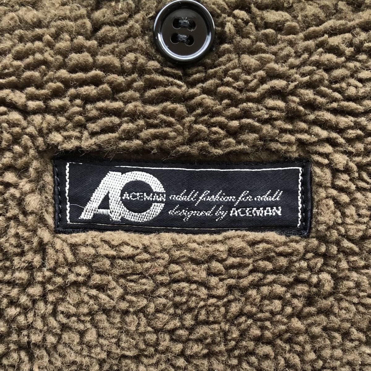 Vintage Vintage 90s Aceman Sun Faded Bomber Jacket Size US L / EU 52-54 / 3 - 21 Thumbnail