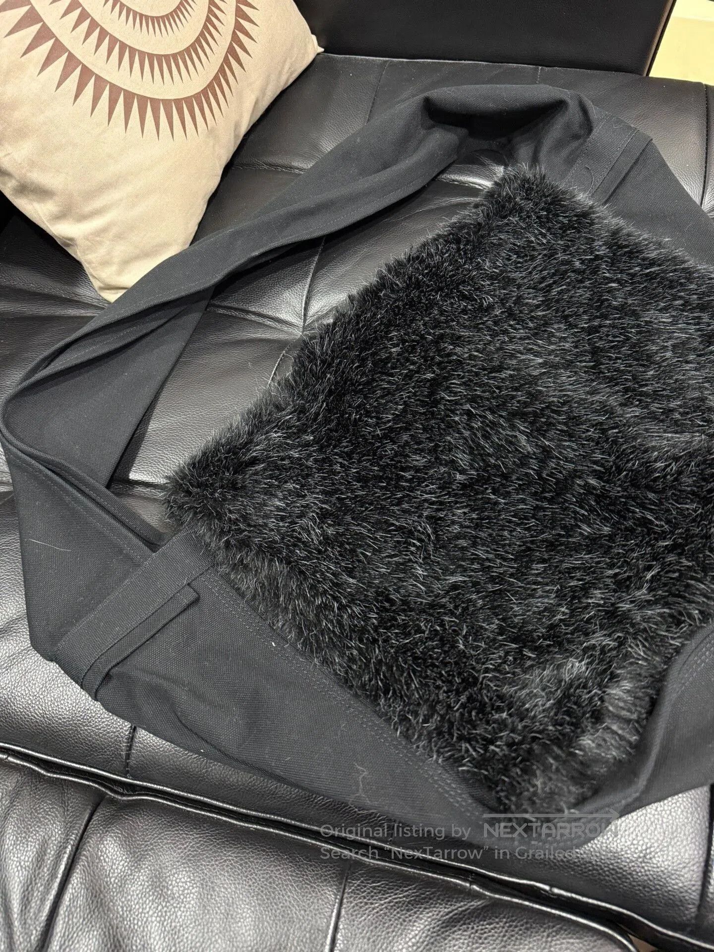 Comme des Garcons Homme Plus Comme des Garcons Homme Fuzzy Hobo Bag. Size ONE SIZE - 2 Thumbnail
