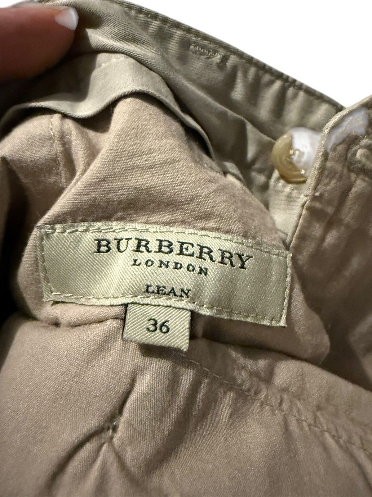 Burberry Burberry Pants Beige Size US 36 / EU 52 - 6 Thumbnail