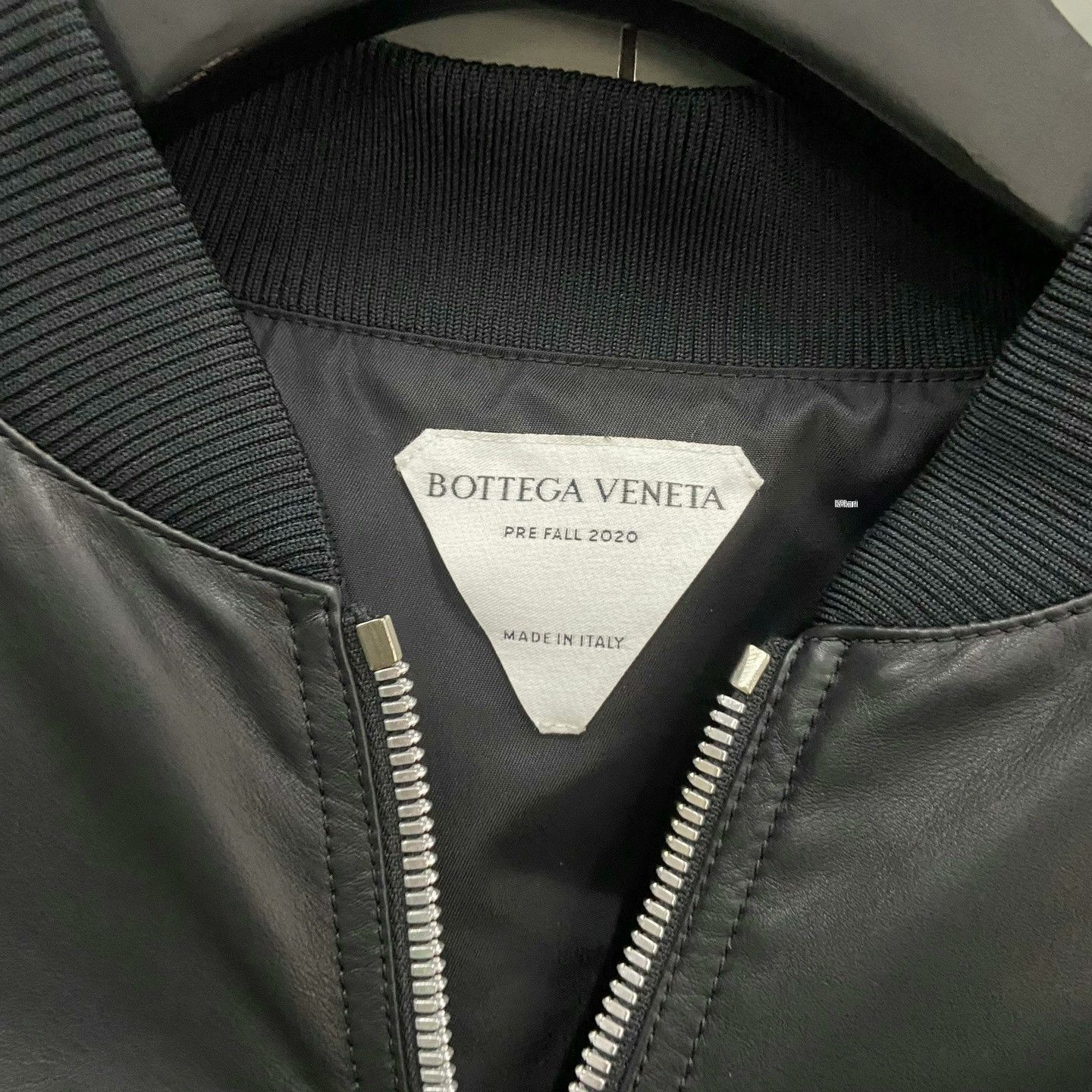 Bottega Veneta Bottega Veneta Black Leather Jacket Size US M / EU 48-50 / 2 - 2 Thumbnail