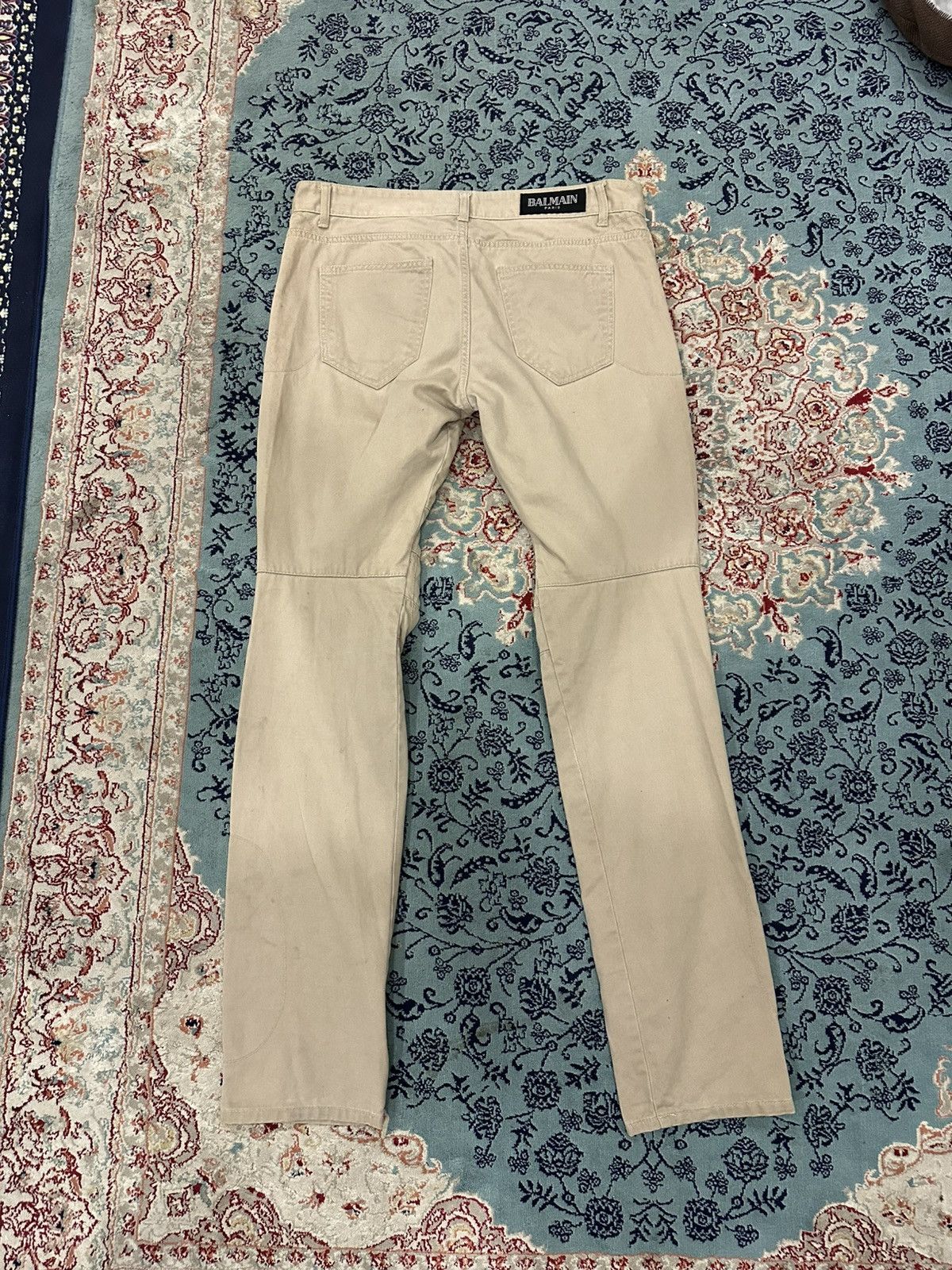 Balmain Balmain Paris Decarnin Sashiko Pants 2010 Size US 34 / EU 50 - 2 Thumbnail