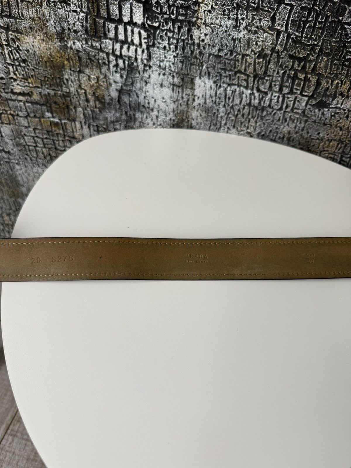 Prada Prada Belt Leather Black Size ONE SIZE - 14 Thumbnail