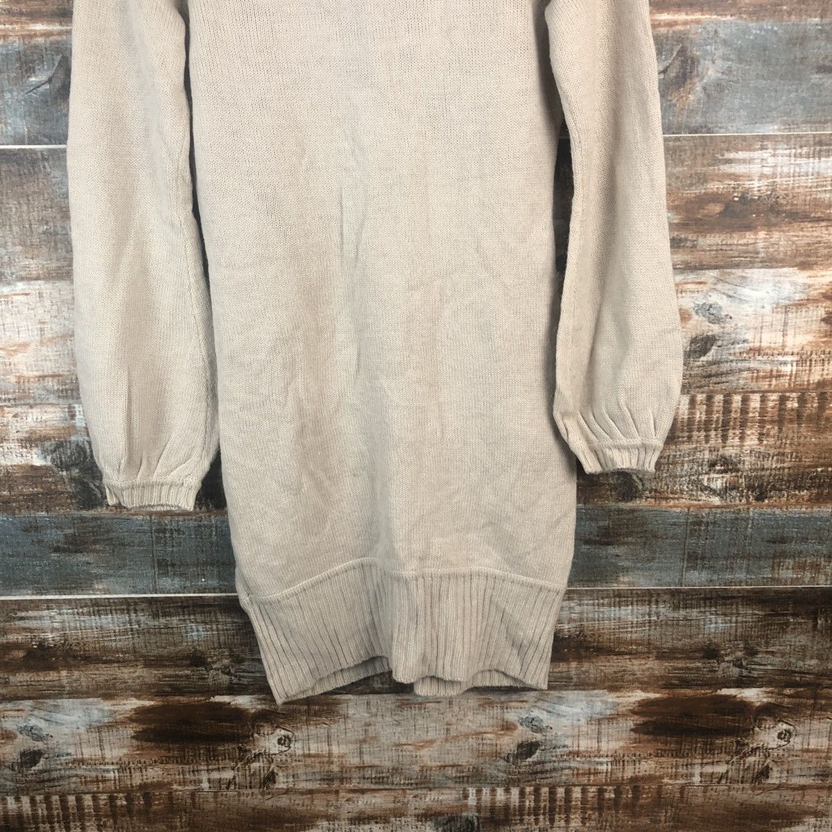 Homespun Knitwear × Japanese Brand DL Know Beans Brown Long Cardigan Kntwear #C539 Size XS / US 0-2 / IT 36-38 - 14 Thumbnail