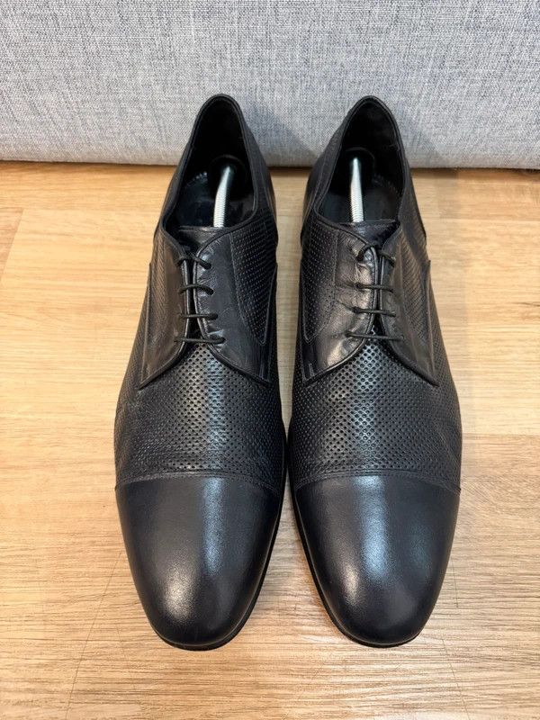 Franceschetti Franceschetti 1926 Italy Lace Up Derby Leather Formal Shoe46 Size US 13 / EU 46 - 4 Thumbnail