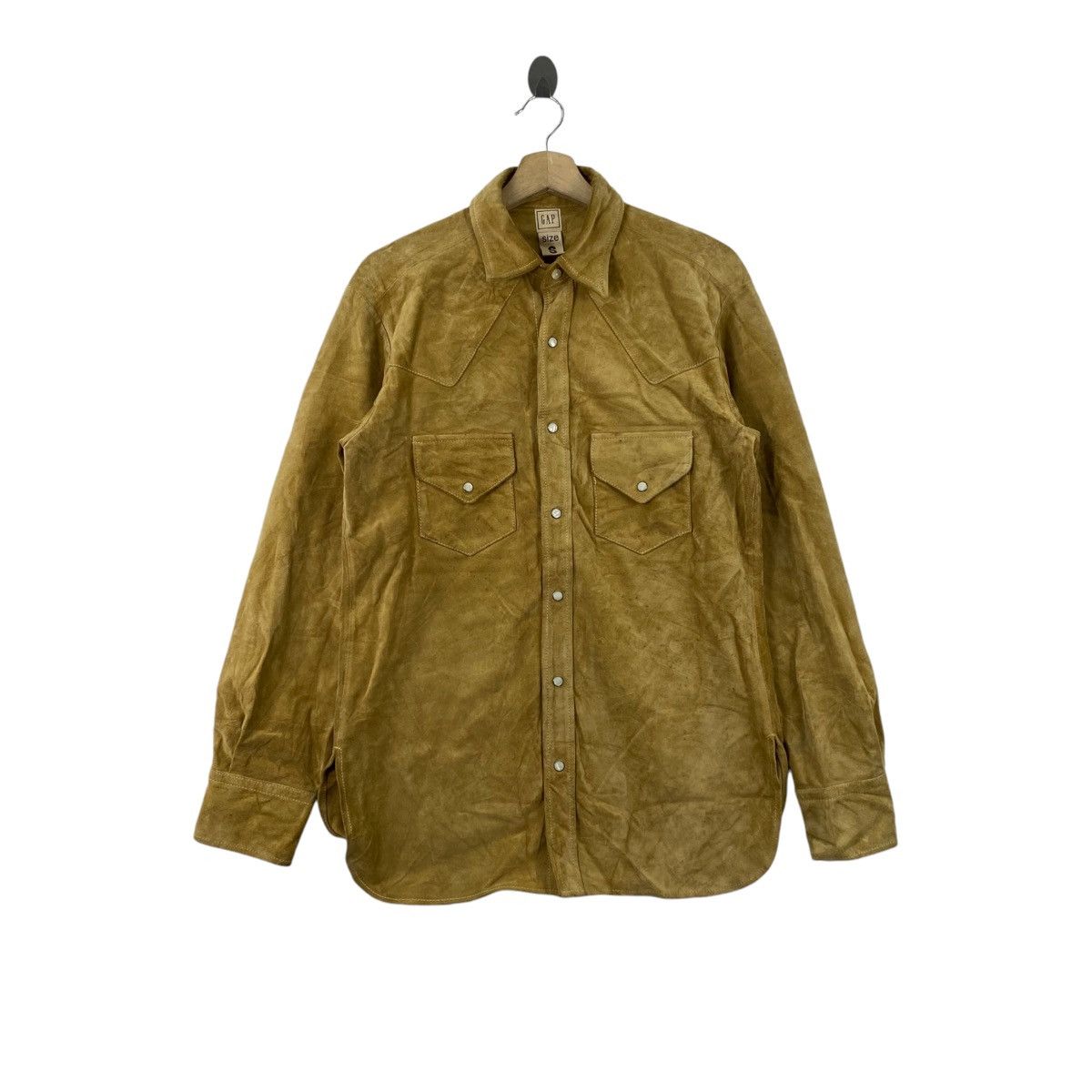 Gap GAP Button Up Mustard Western Cowboy Casual Shirts Size US S / EU 44-46 / 1 - 1 Thumbnail