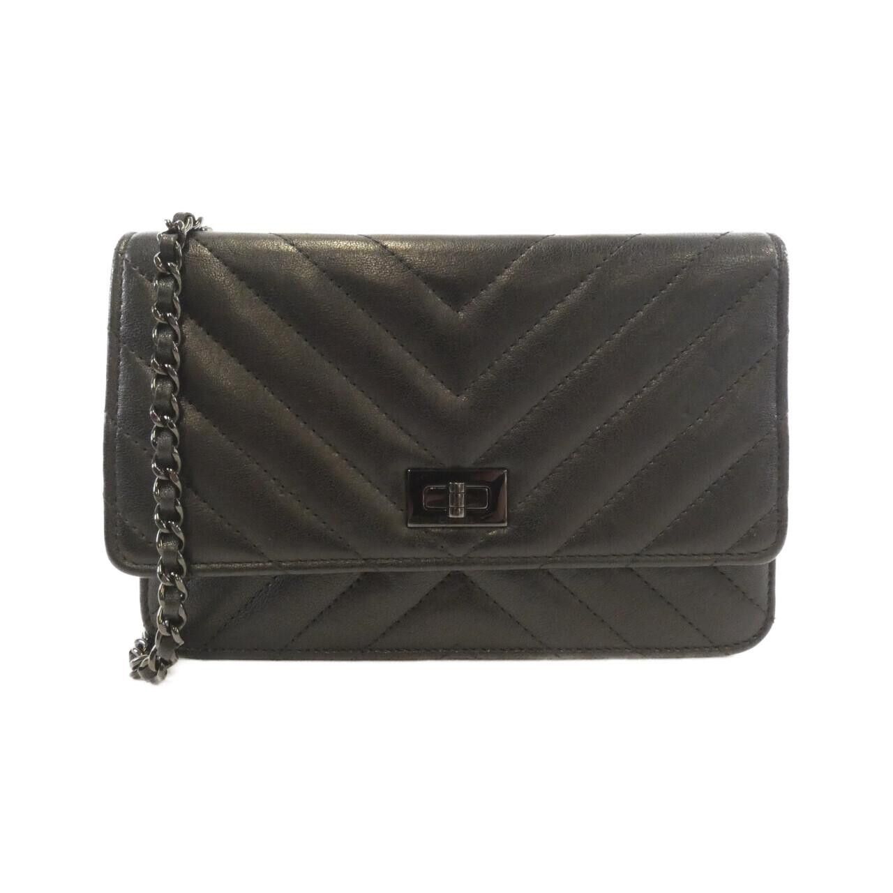 Chanel Chanel Chain Wallet Lambskin Wallet Leather Long Wallet DUTY FREE for USA