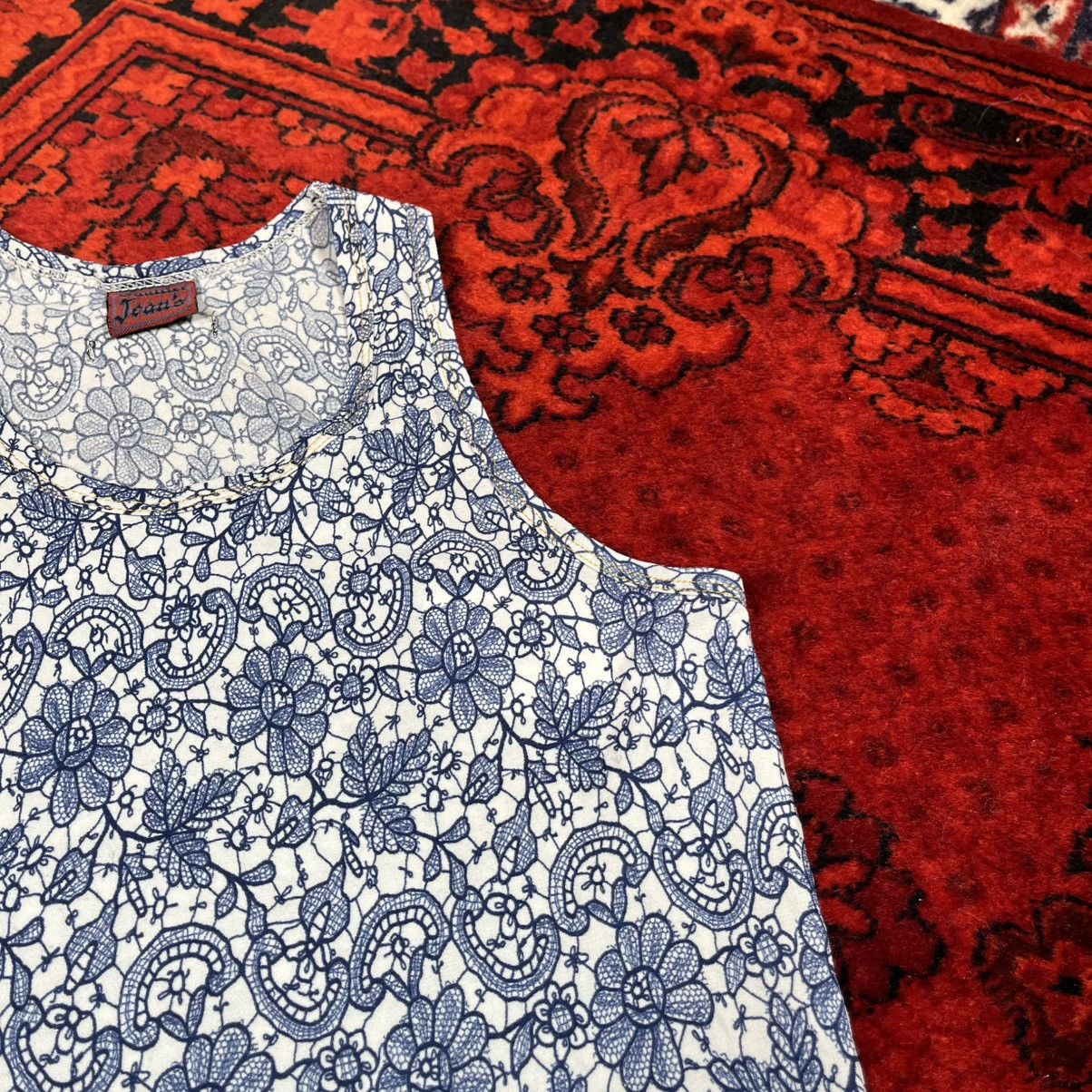 Jean Paul Gaultier Vintage 90s Avangard Old Money Jean Paul Gaultier Tank Top Size M / US 6-8 / IT 42-44 - 7 Thumbnail