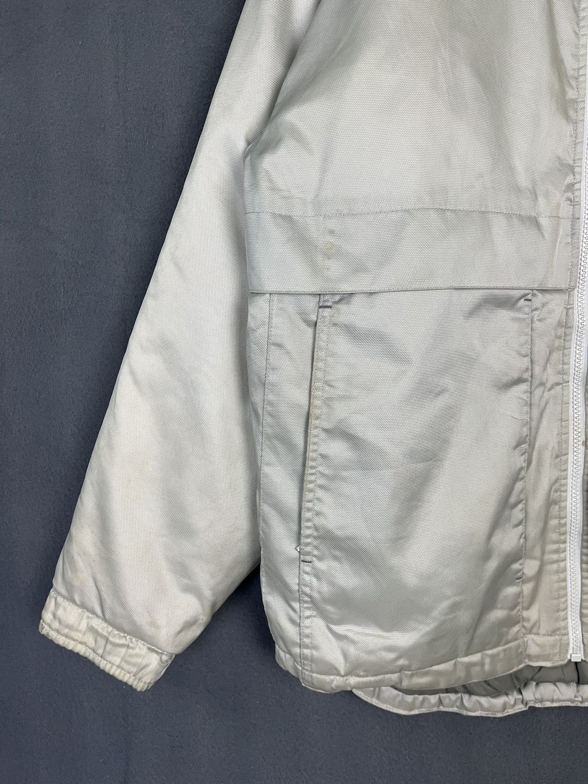 Nike × Vintage Vintage 90s Silver Nike Jacket Size US M / EU 48-50 / 2 - 4 Thumbnail