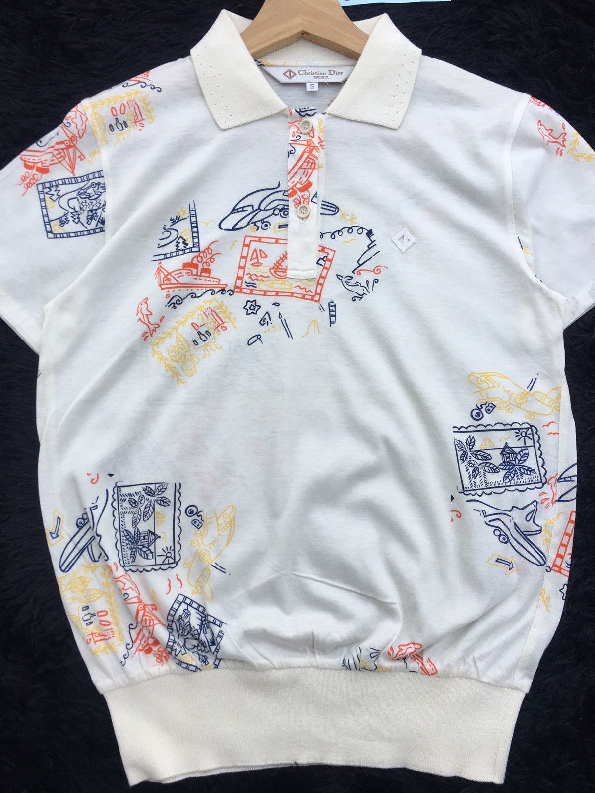 Christian Dior Monsieur Rare Vintage Christian Dior Collar Shirt Size US S / EU 44-46 / 1 - 5 Thumbnail