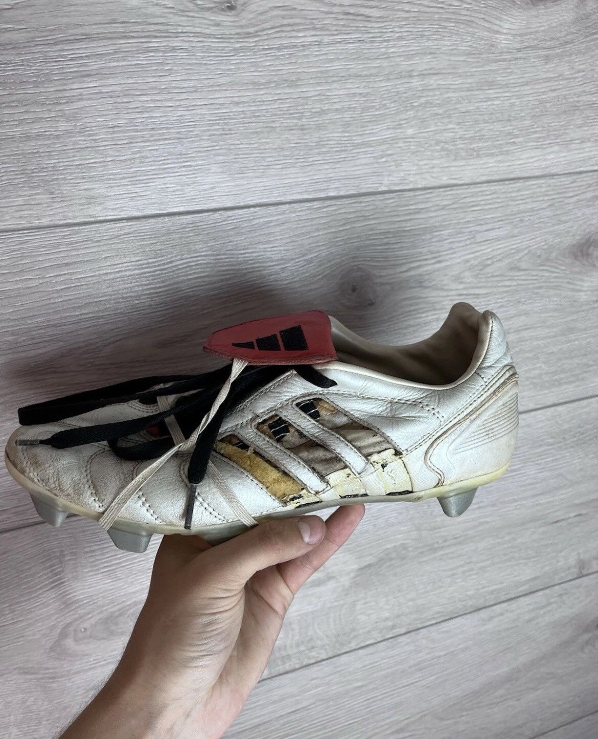Vintage Adidas Predator Champagne Mania FG Football Boots Size US 9.5 / EU 42-43 - 14 Thumbnail