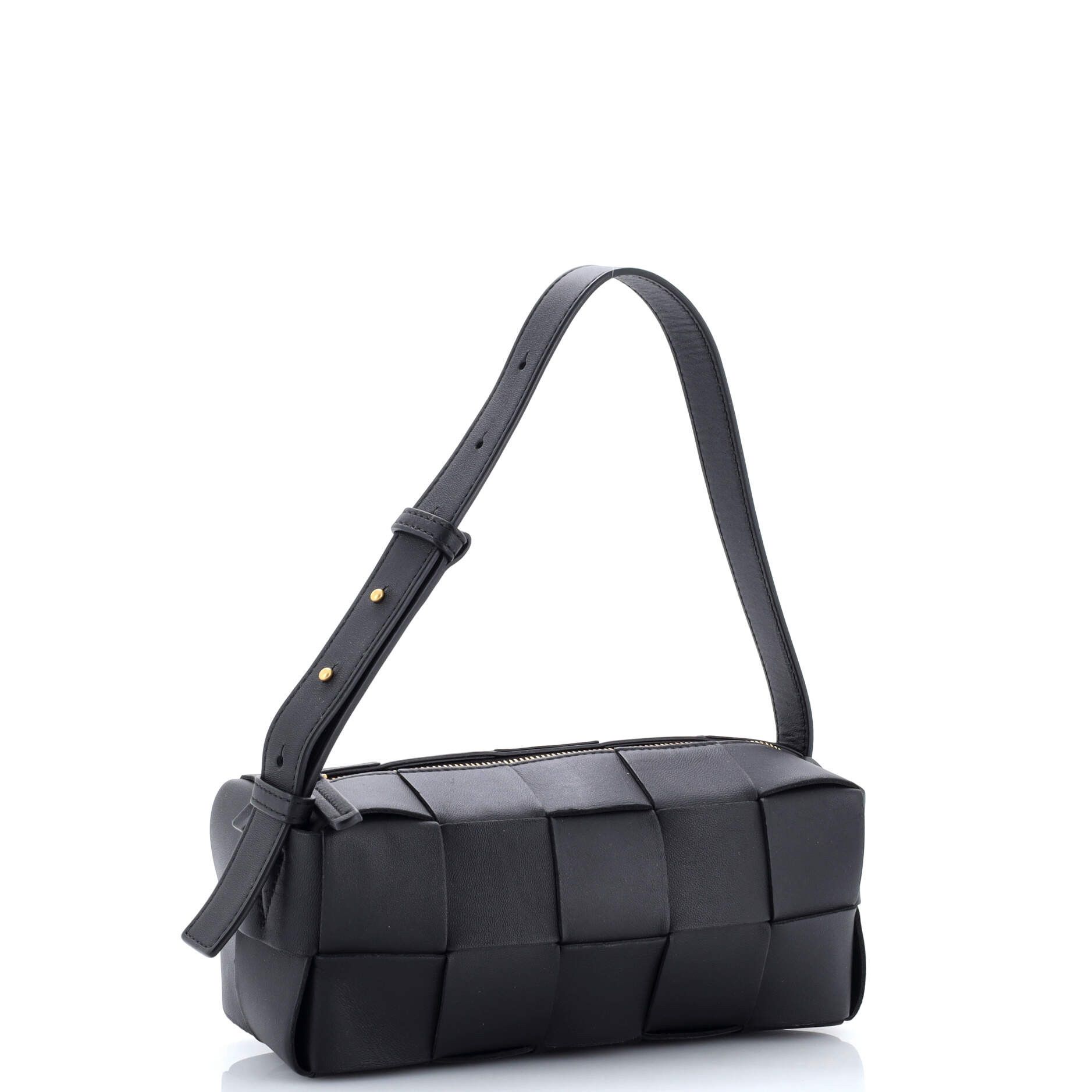 Bottega Veneta Brick Cassette Shoulder Bag Maxi Intrecciato Size ONE SIZE - 1 Thumbnail