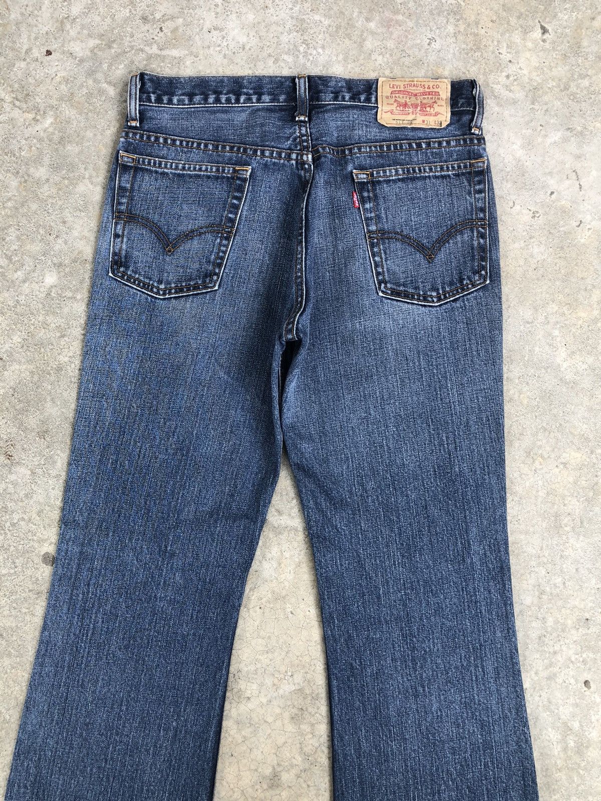 If Six Was Nine Levi’s 517 Flared Jeans Distressed Jeans Size US 30 / EU 46 - 8 Thumbnail