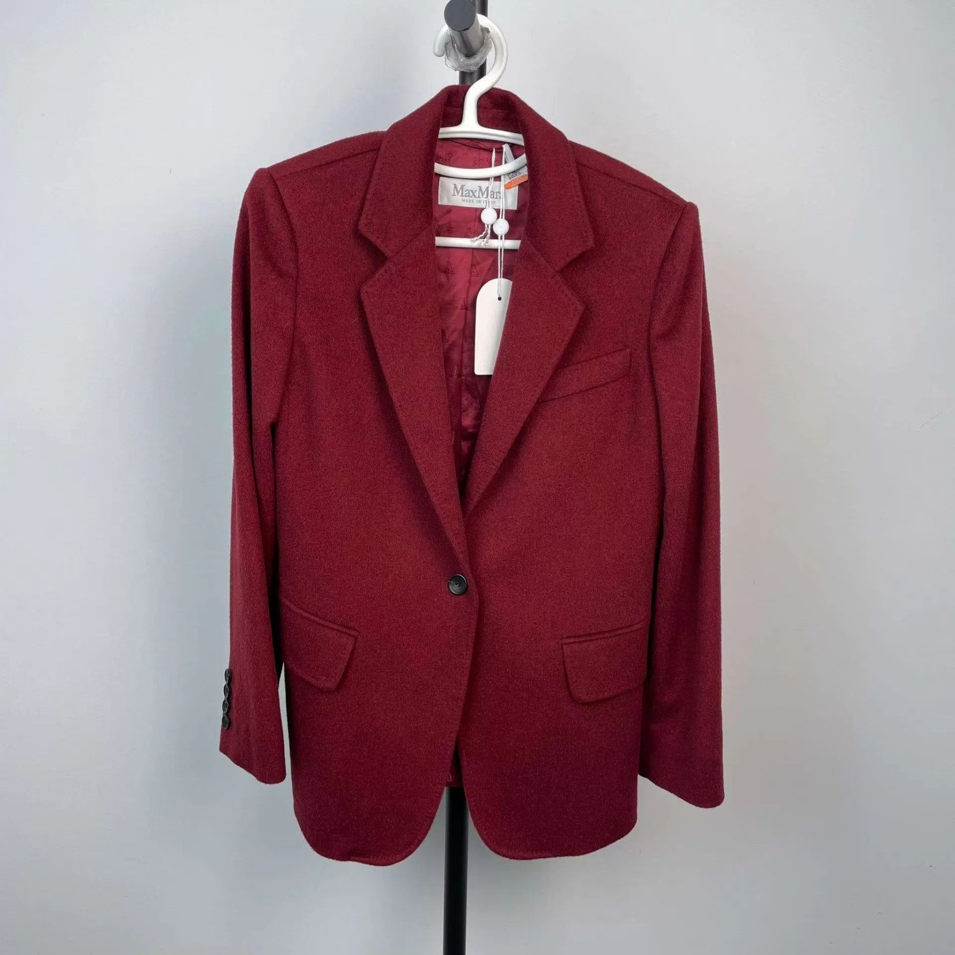 Max Mara Maxmara Red Suit Set Size S / US 4 / IT 40 - 3 Thumbnail