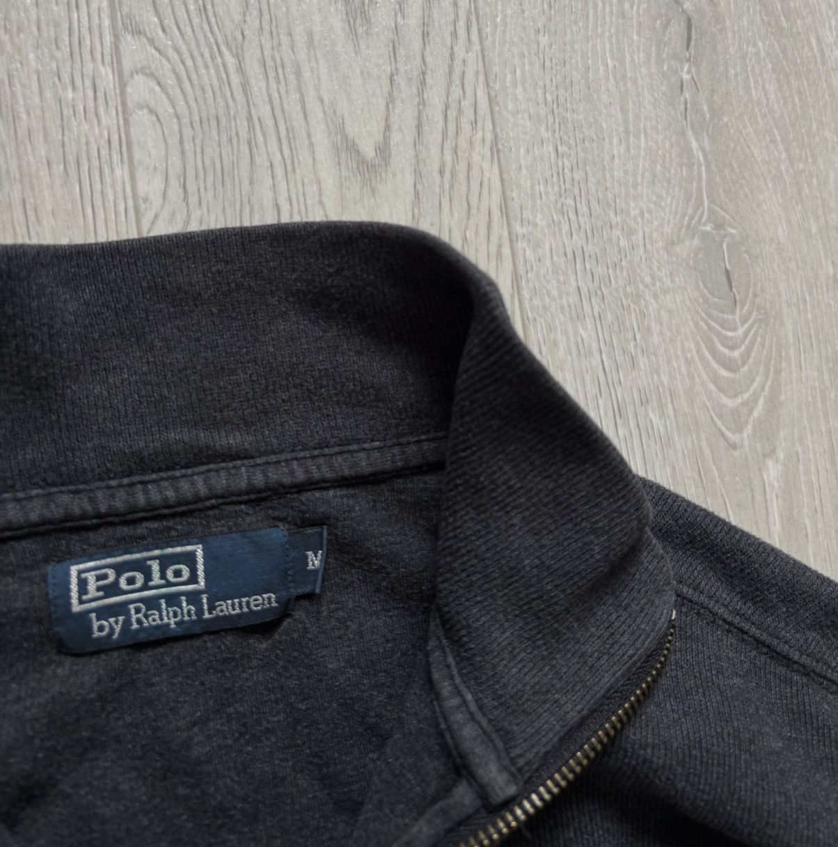 Polo Ralph Lauren × Vintage Vintage Polo Ralph Lauren 1/3 Zip Cotton Sweater Size US M / EU 48-50 / 2 - 3 Thumbnail