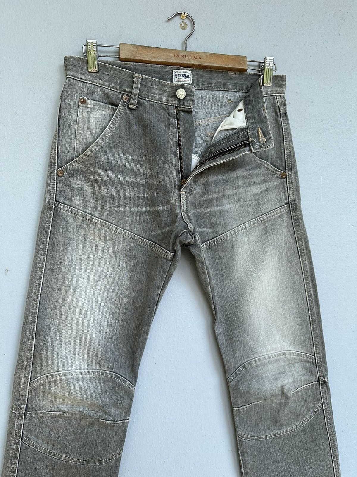 Eternal Japanese Brand Eternal Bitchu Kurashiki Biker Denim Jeans Size US 30 / EU 46 - 5 Thumbnail