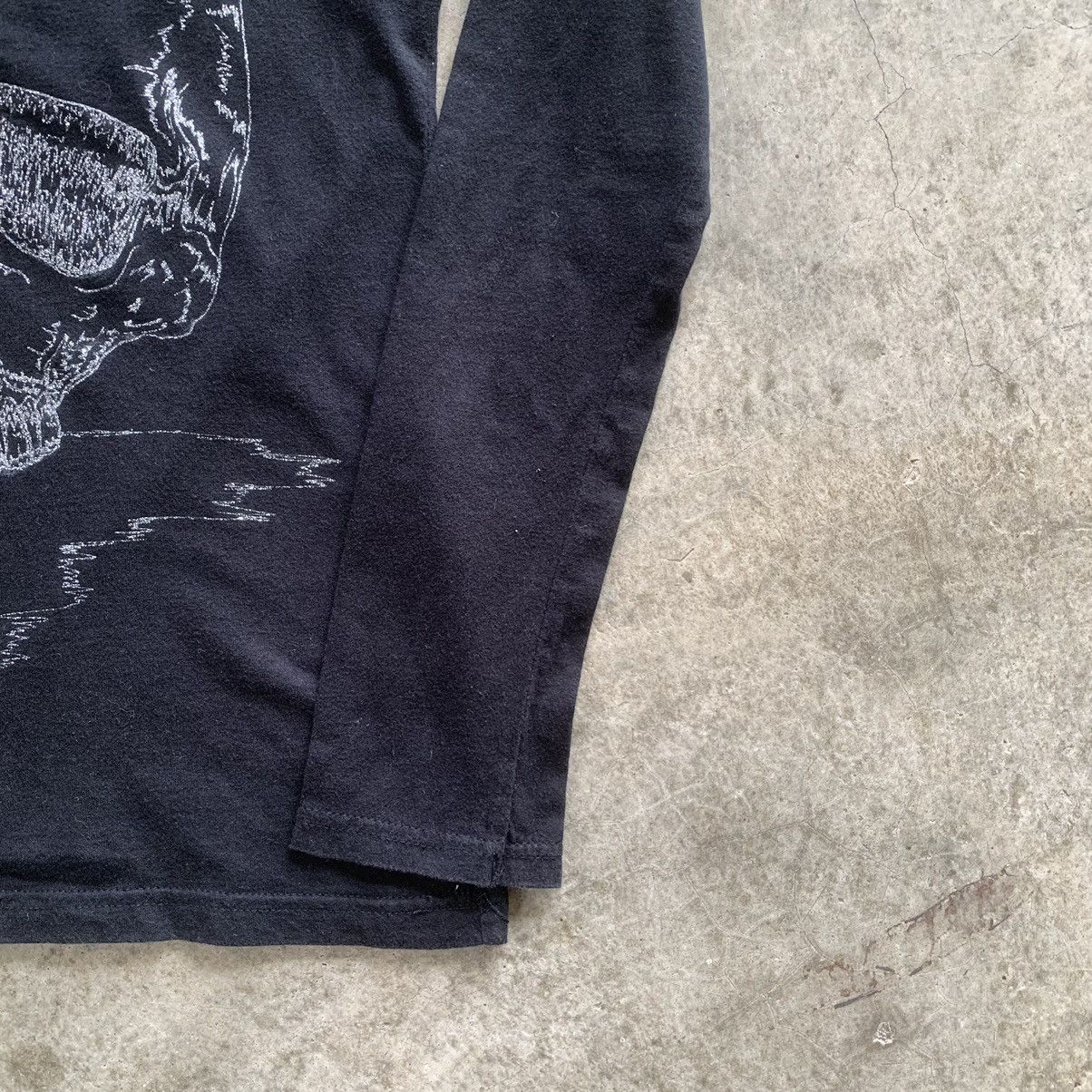 Japanese Brand 2000’s Gladnews Japan Gothic Skull tee Size S / US 4 / IT 40 - 3 Thumbnail
