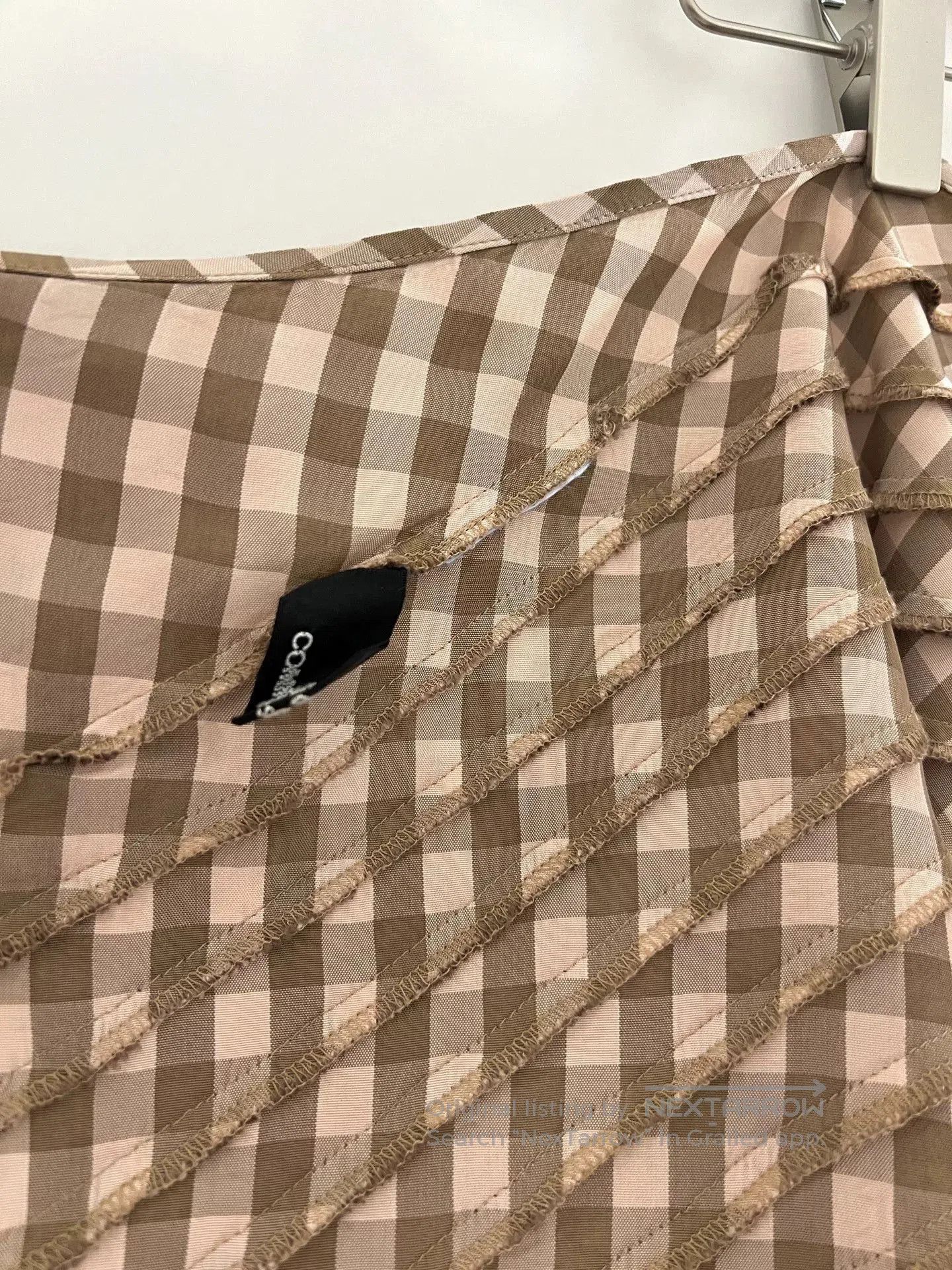 Tricot Comme des Garcons comme des garcons gingham ruffle apron. Size ONE SIZE - 8 Thumbnail
