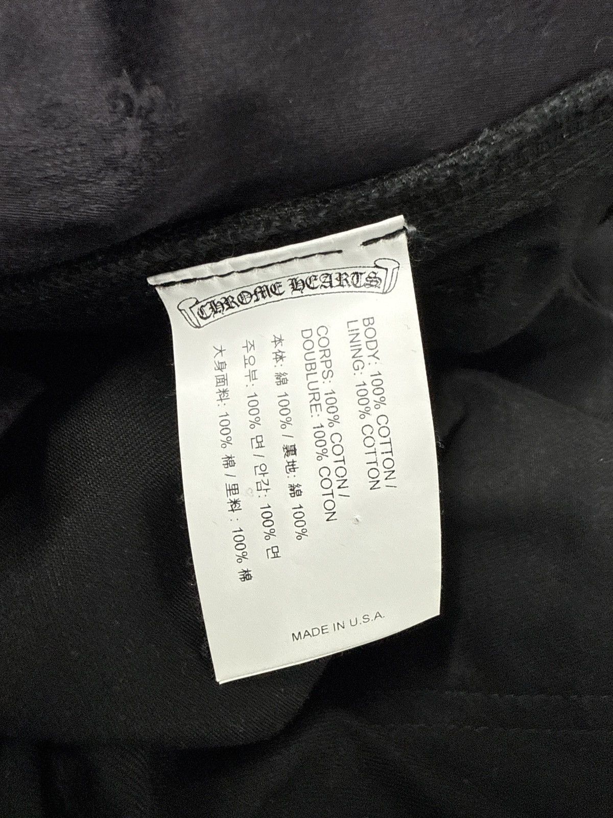 Chrome Hearts CHROME HEARTS DOUBLE KNEE CARPENTER SHORTS BLACK Size US 36 / EU 52 - 6 Thumbnail