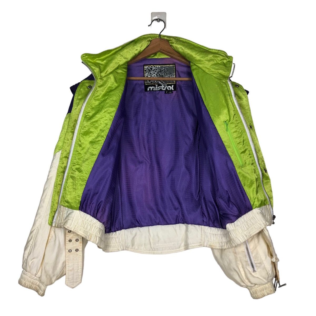 Japanese Brand 🔥Cropped Biker Ski Jacket Mistral Japan Bondage Cargo Size US L / EU 52-54 / 3 - 13 Thumbnail