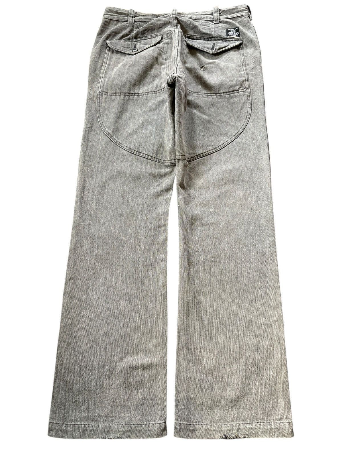 Coogi Vintage Japanese Brand Charcoal Wash Distressed Loose Jeans Size US 32 / EU 48 - 2 Thumbnail