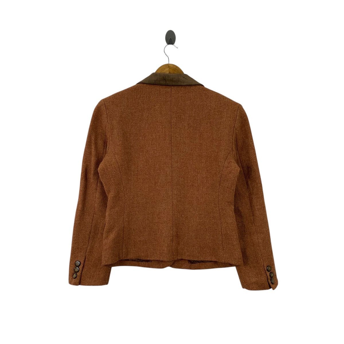 Harris Tweed × Vintage Vintage East Boy HARRIS TWEED Hand Woven Blazer Coat Jacket Size S / US 4 / IT 40 - 2 Thumbnail
