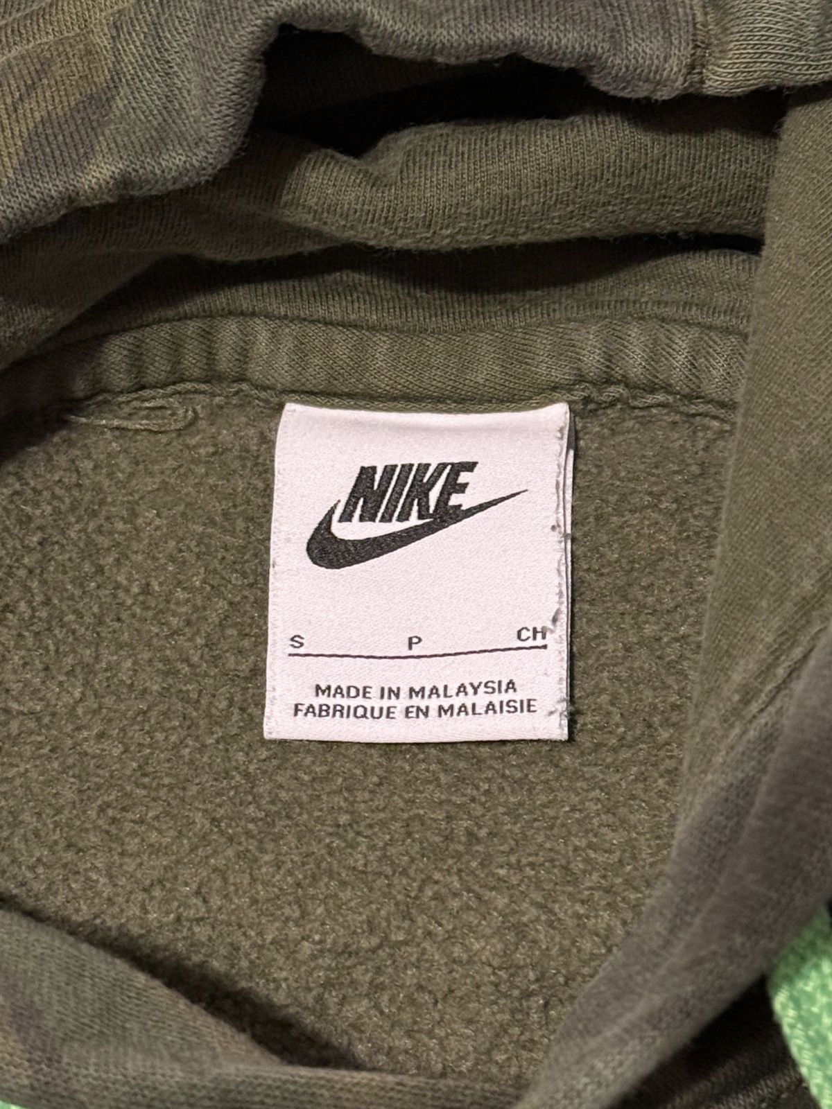 Nike Nike Green Camo Hoodie Small Size US S / EU 44-46 / 1 - 7 Thumbnail
