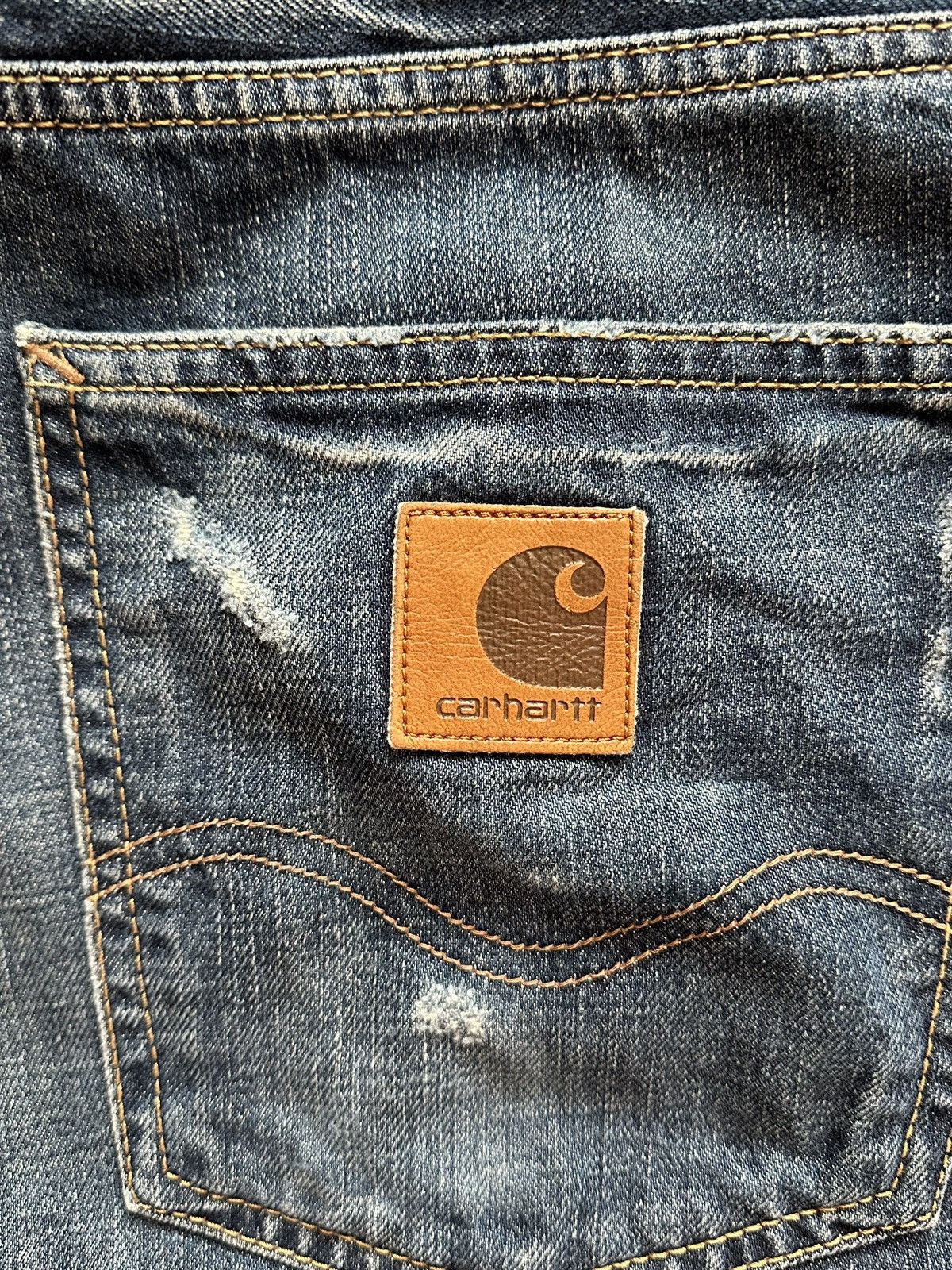 Carhartt Vintage carhartt jeans baggy Size US 38 / EU 54 - 4 Thumbnail