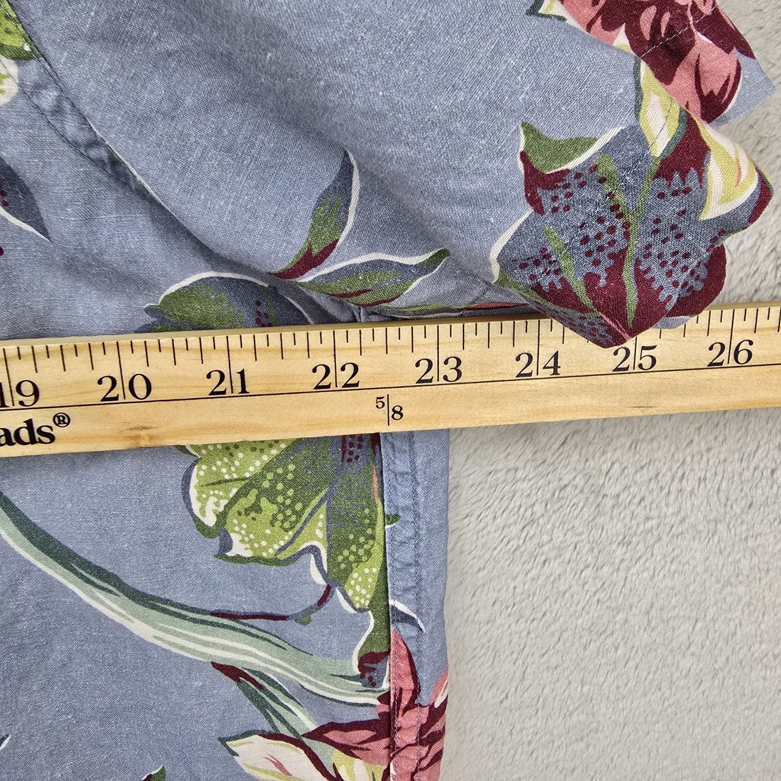 Polo Ralph Lauren Vintage Polo Ralph Lauren Shirt Medium Floral Linen Aloha Size US M / EU 48-50 / 2 - 7 Thumbnail