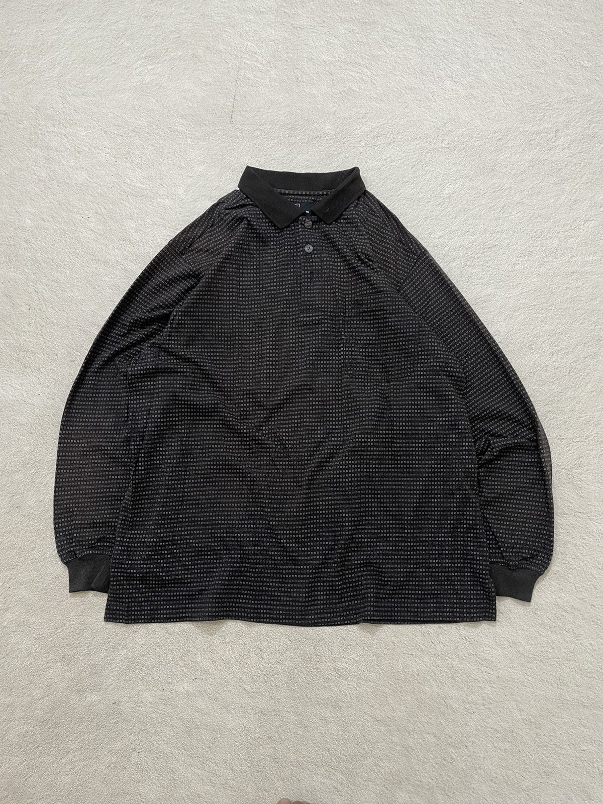 Pierre Balmain 2000s Balmain Archival Longsleeve Polo Shirt Y2K y’s ifsix Size US XL / EU 56 / 4 - 1 Thumbnail
