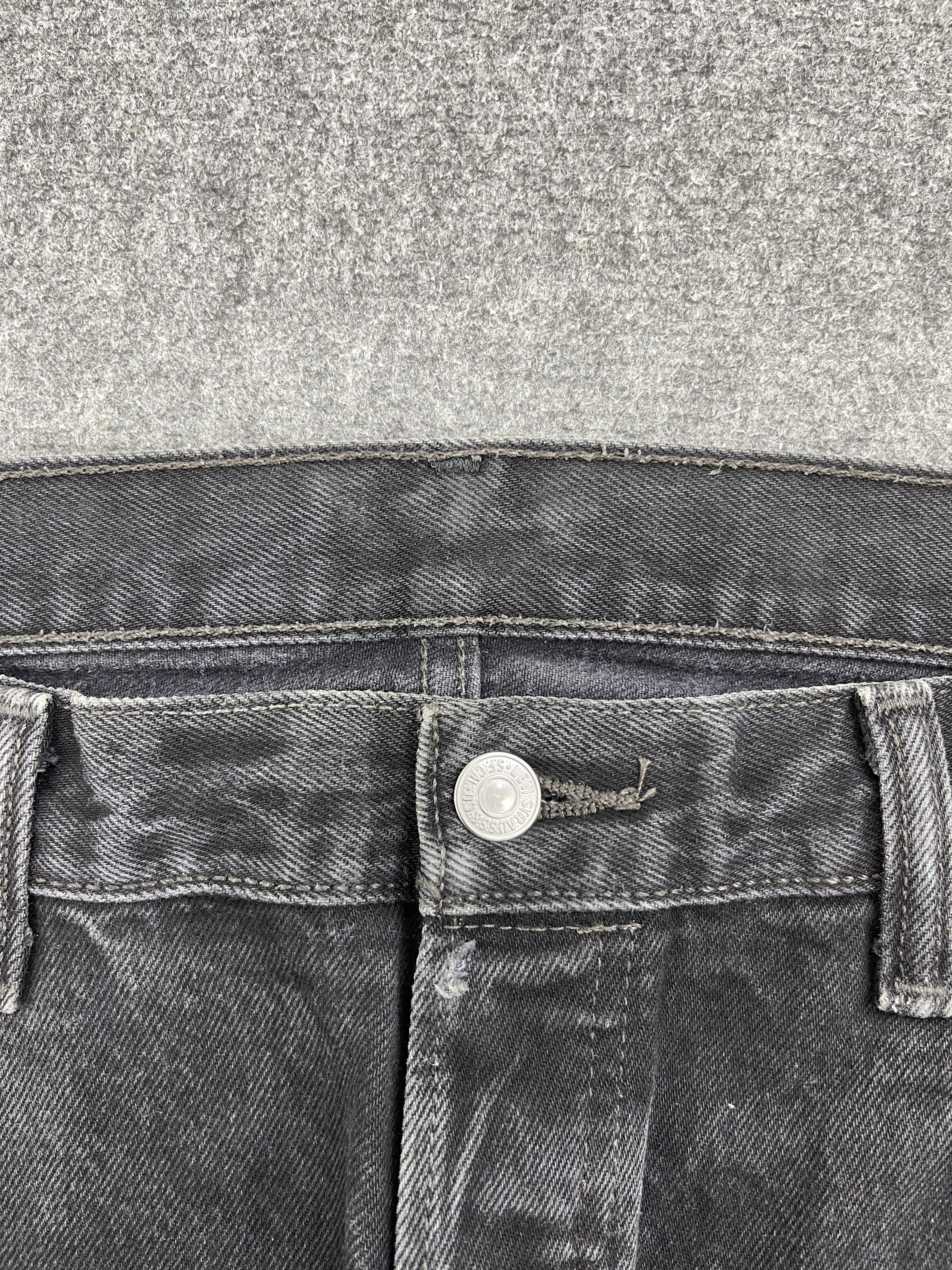 Levi's × Vintage Vintage Levi's 501 Super Black Denim Jeans Size US 36 / EU 52 - 11 Thumbnail