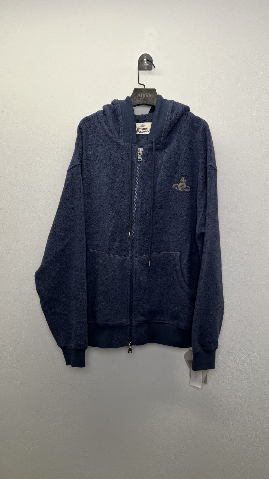 Vivienne Westwood Vivienne Westwood Blue Embroidered Hoodie Size US M / EU 48-50 / 2 - 1 Thumbnail