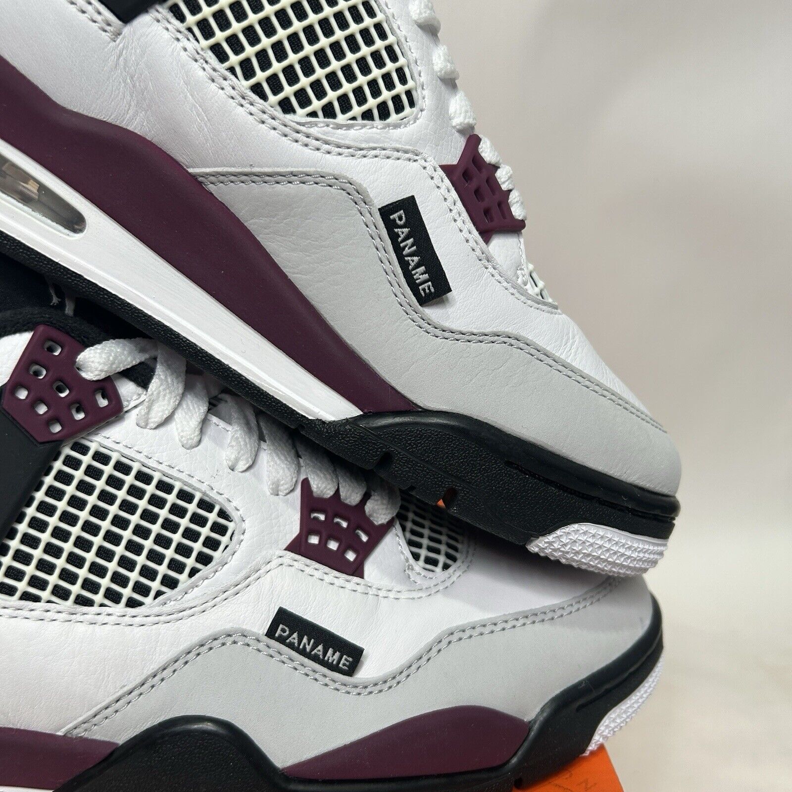 Jordan Brand Nike Air Jordan 4 Retro x Paris Saint-Germain Factory Flaw Size US 8 / IT 38 - 2 Thumbnail