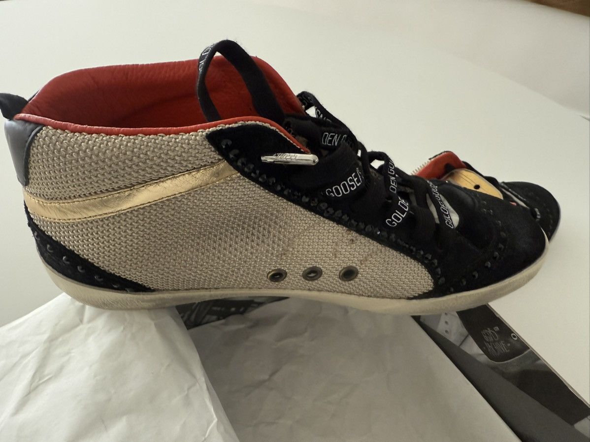 Golden Goose GGDB Mid Star Custom Sneakers Swarovski Edition, New Size US 9.5 / EU 42-43 - 6 Thumbnail