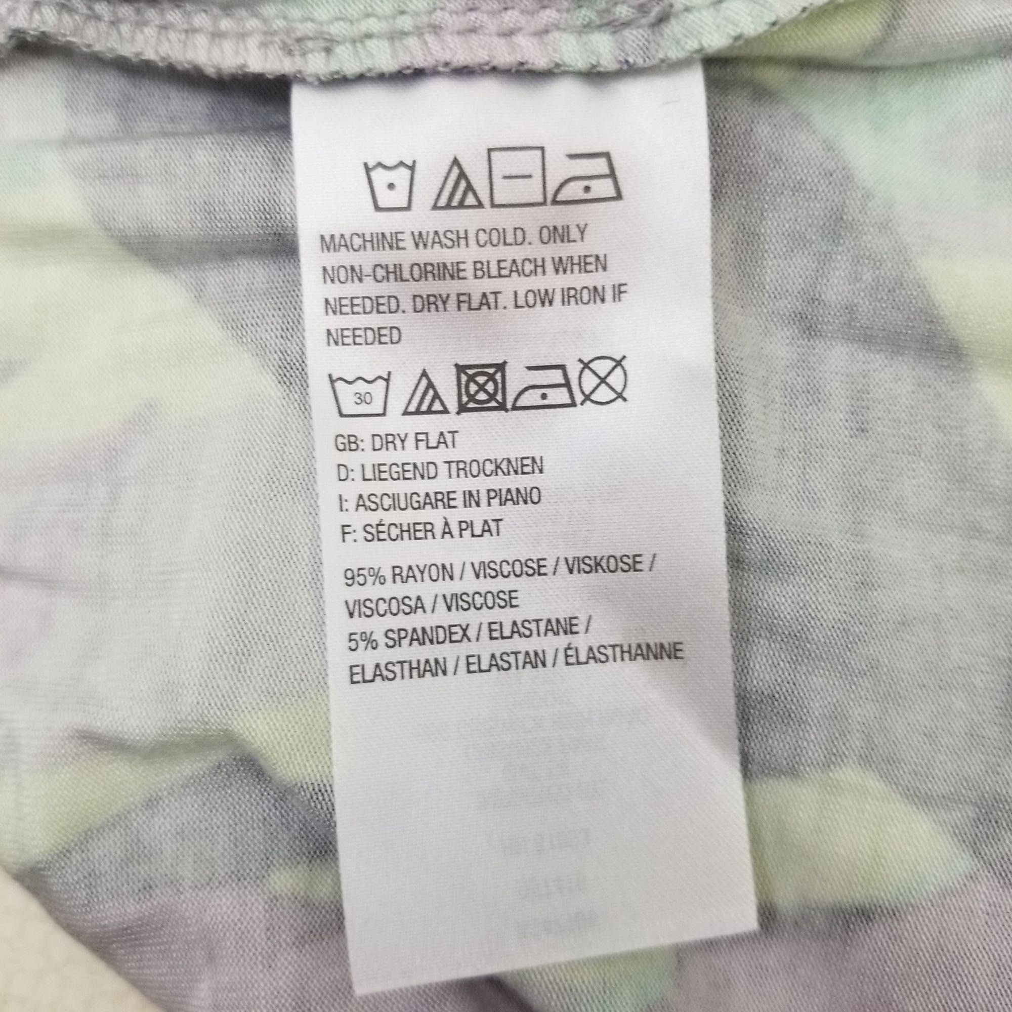 Other LOGO S Sleeveless Top Purple Green Camo Tank Long Tunic Stre Size S / US 4 / IT 40 - 5 Thumbnail