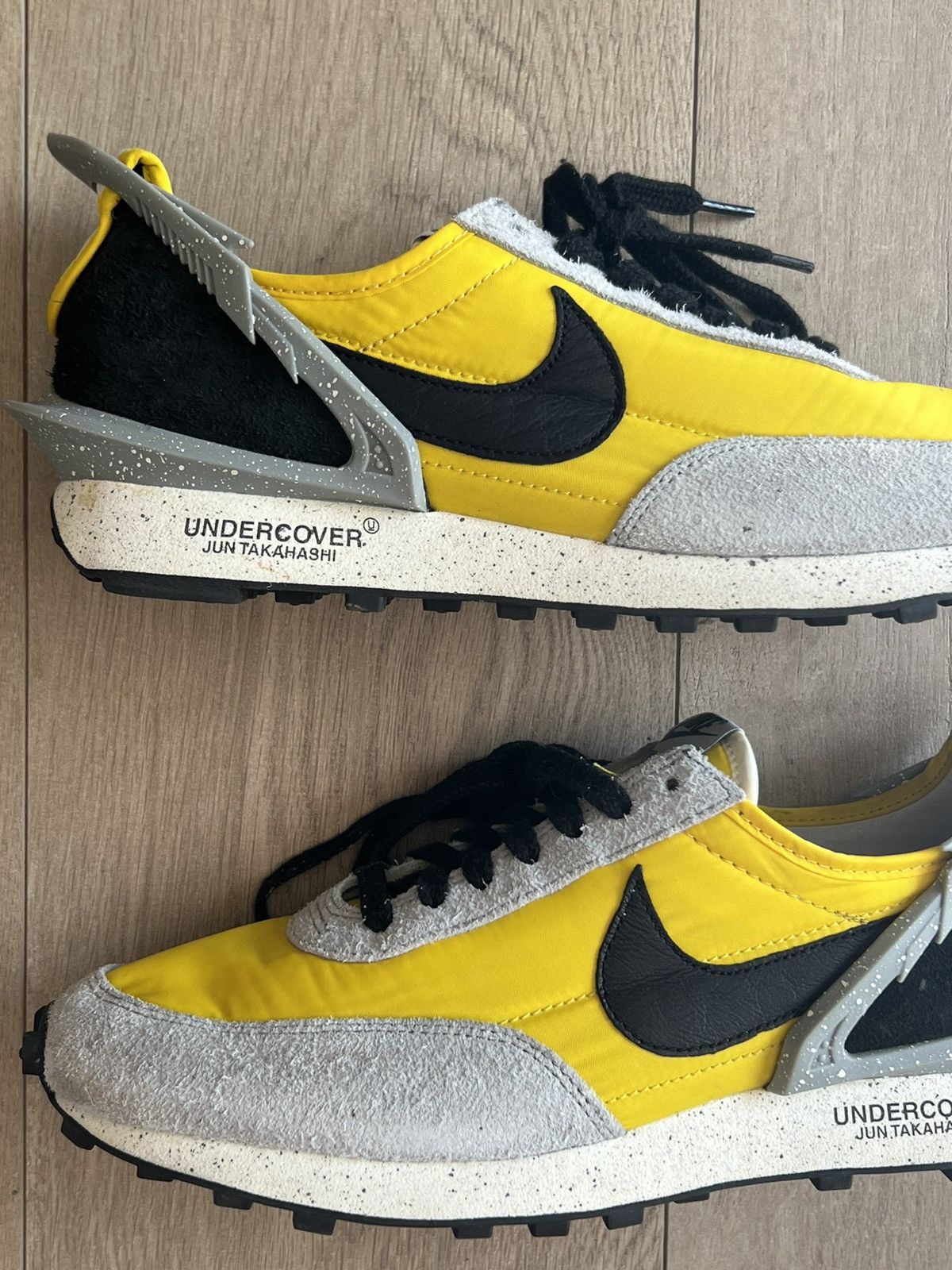 Nike × Undercover Nike Undercover Jun Takahasi Yellow Low Top Runner Sneakers Size US 10 / EU 43 - 5 Thumbnail