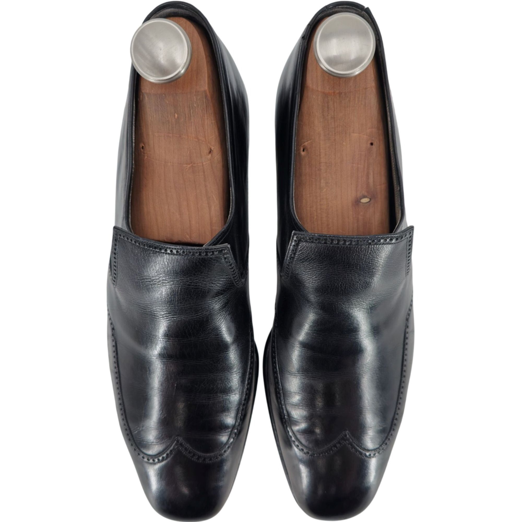 Other Vintage Barletta Handmade Italian Dress Shoes Men size 10.5C Size US 10.5 / EU 43-44 - 8 Thumbnail