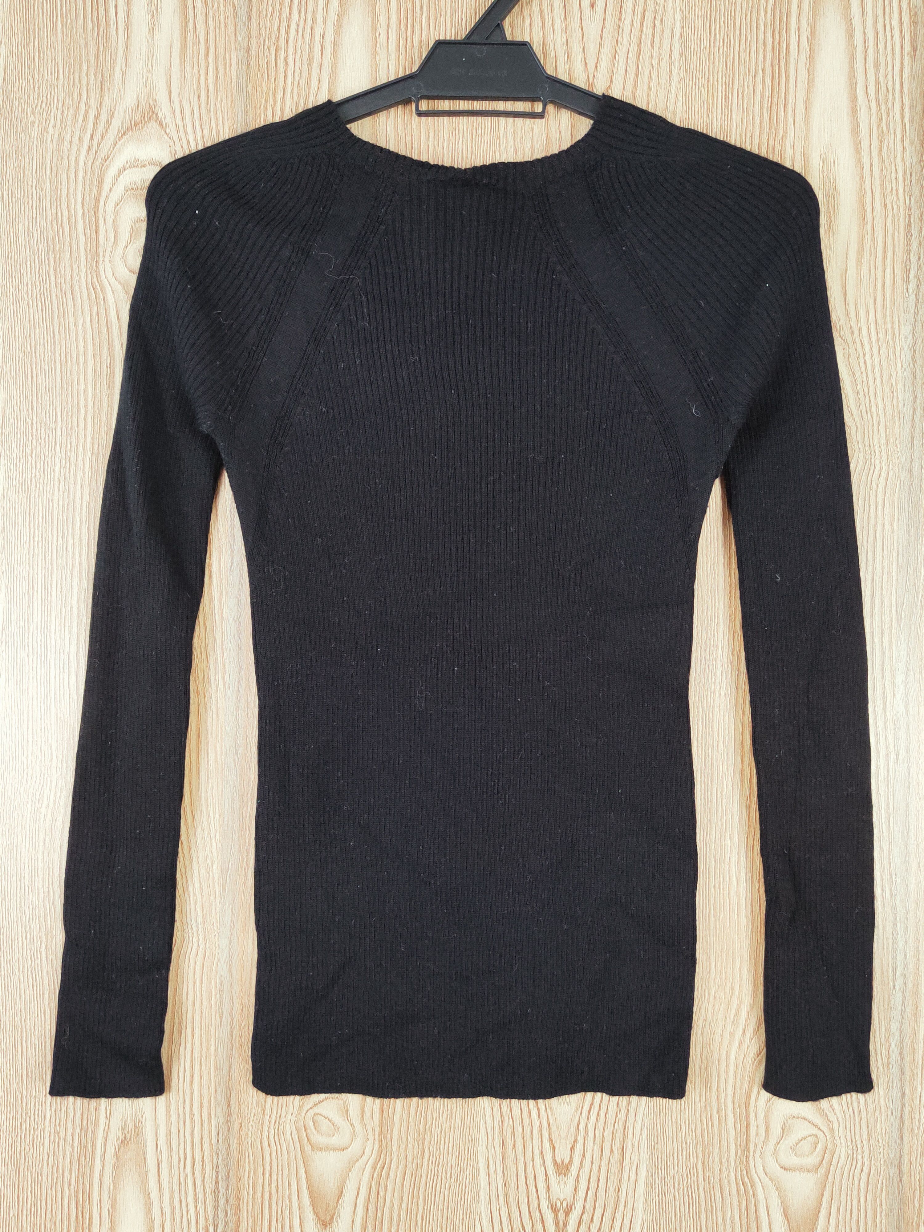 Homespun Knitwear × Japanese Brand × Undercover Uniqlo X Undercover Black Knitwear Sweatshirts #W305 Size M / US 6-8 / IT 42-44 - 8 Thumbnail