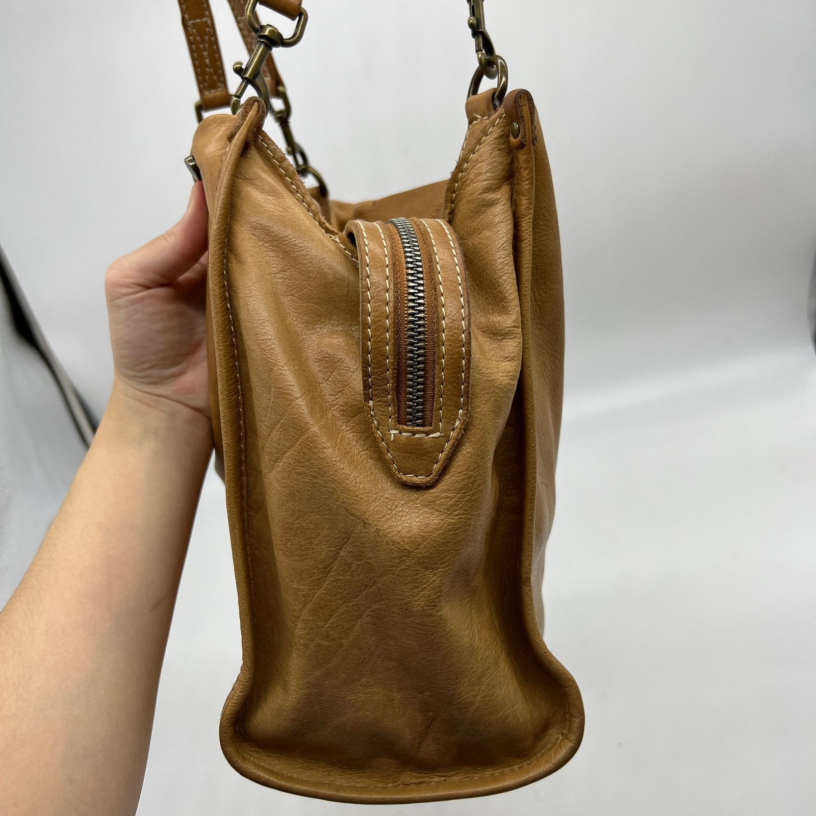 Other American Leather Co Womens Brown Leather Purse Size ONE SIZE - 18 Thumbnail