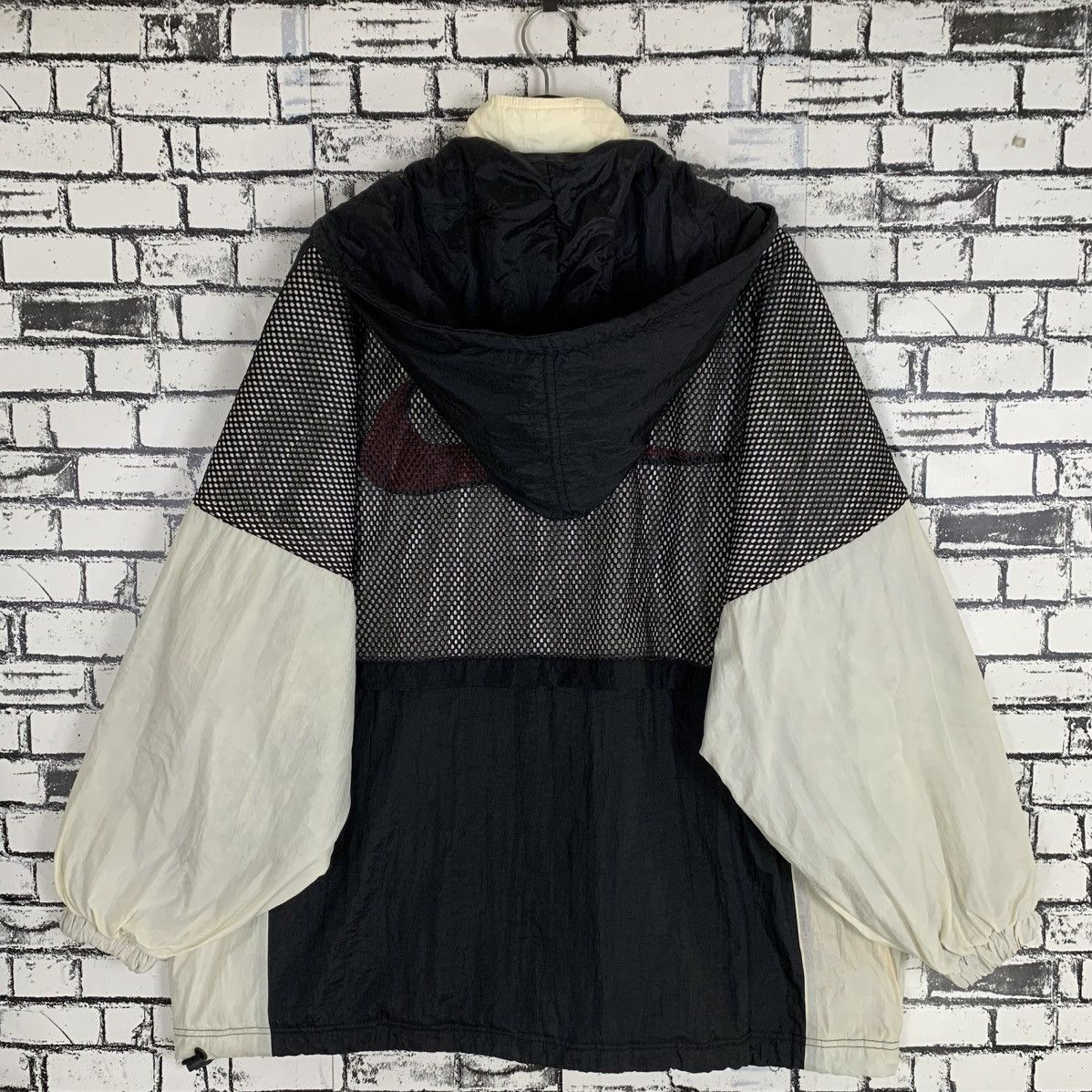 Nike Vintage Nike Swoosh Hoodie Jacket Size US L / EU 52-54 / 3 - 5 Thumbnail