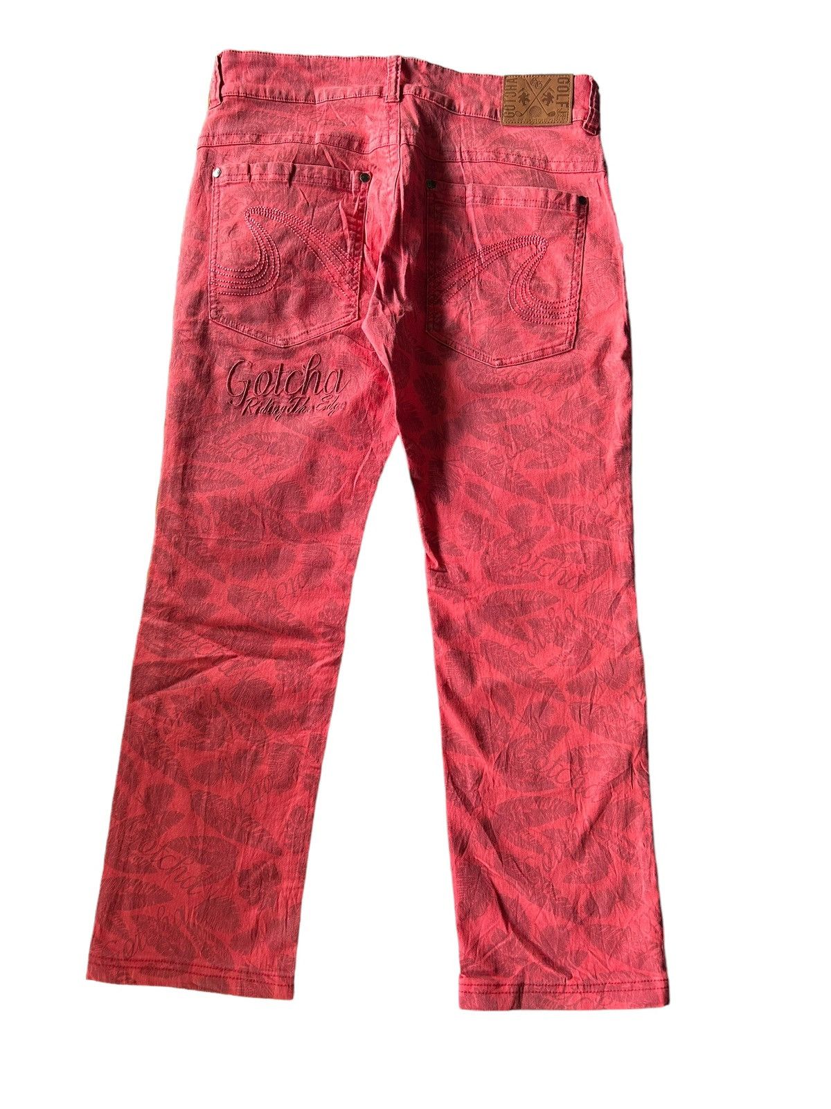 Gotcha × Japanese Brand GOTCHA GOLF Full Print Stretchable Pants Size US 32 / EU 48 - 2 Thumbnail