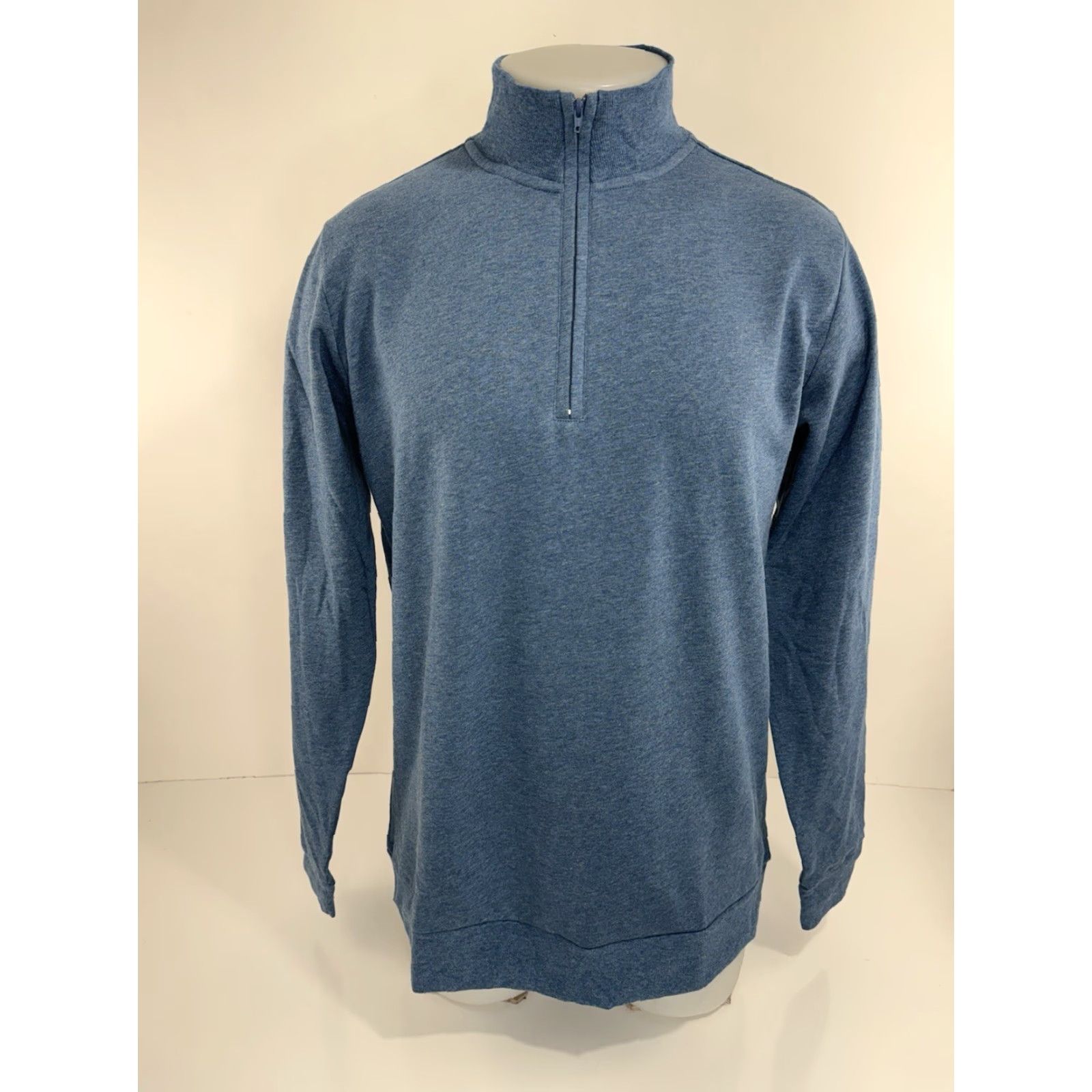 Vintage CRIQUET Austin - NEW w TAG - Fleece 1/4 Zip Pullover Mens M Sweater Jacket - Blue Size US M / EU 48-50 / 2 - 2 Thumbnail